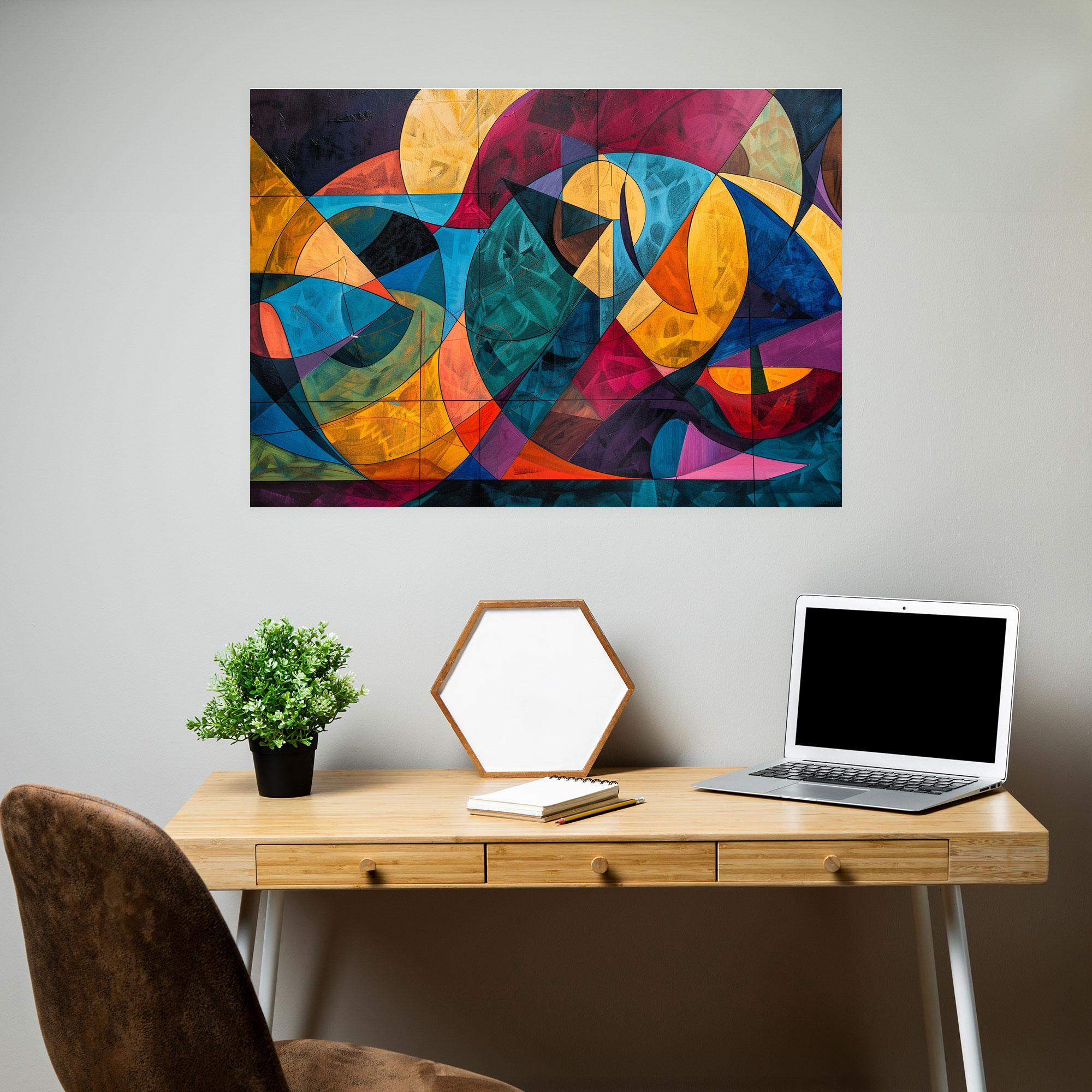 Metaphysical Painting Canvas Print - Metaphysical Painting, Home Decoration, Wall Decoration, Canvas Print
