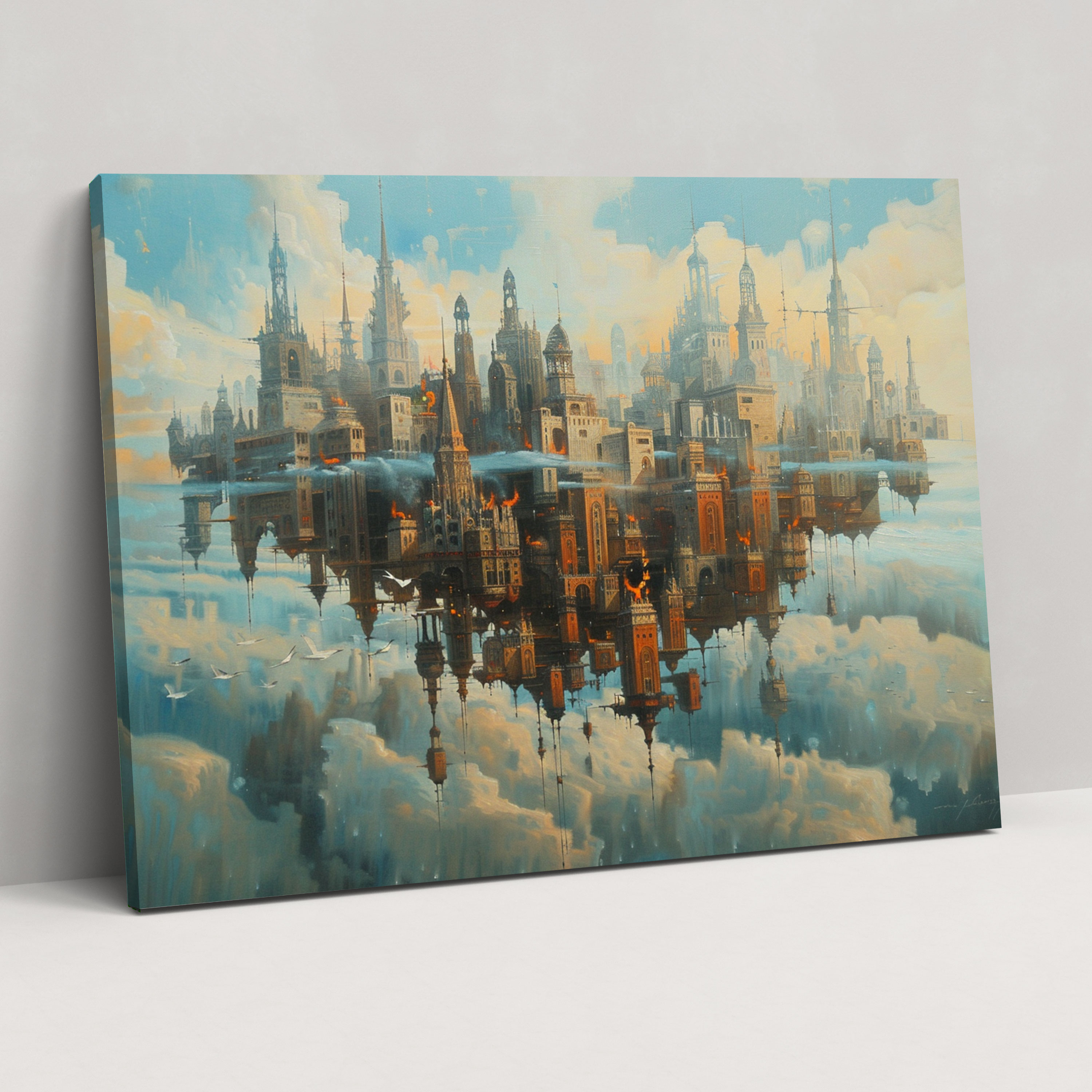 Metaphysical Painting Wall Art - Metaphysical Painting, Canvas, Canvas Wall Art, Metaphysical Painting