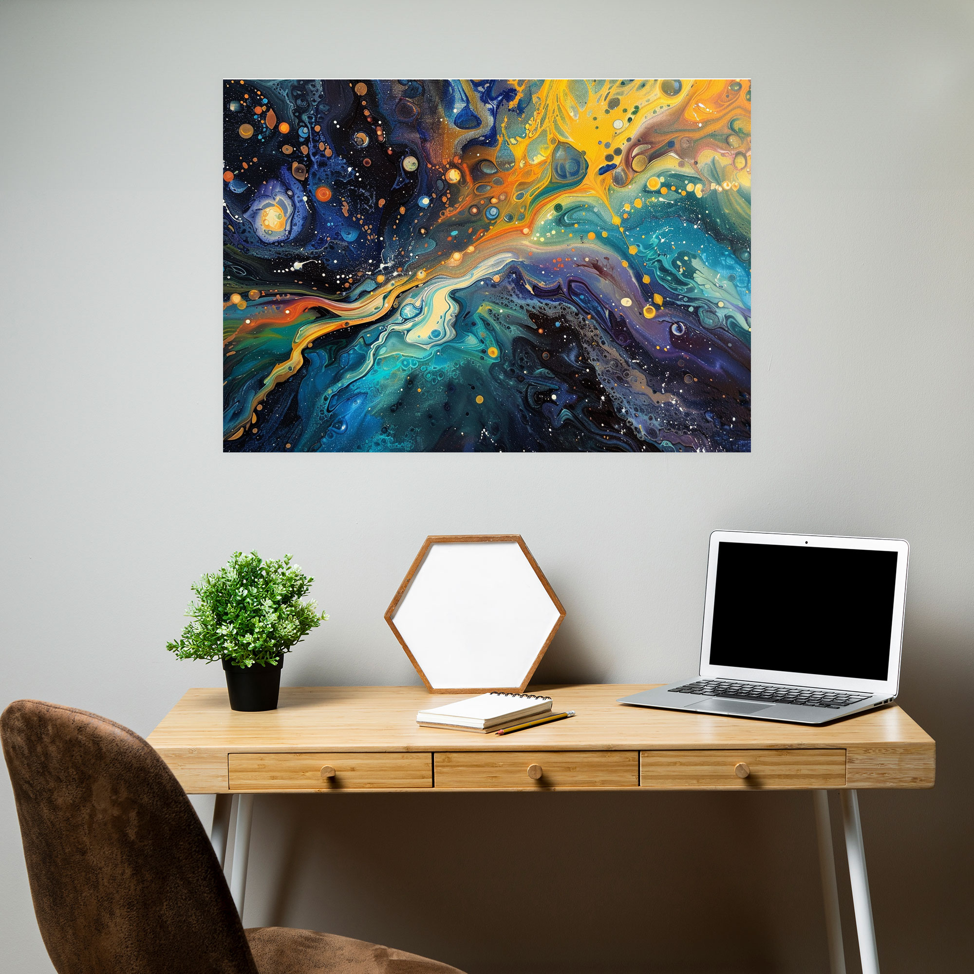 Metaphysical Painting Wall Decoration - Metaphysical Painting, Wall Decoration, Canvas, Home Decoration