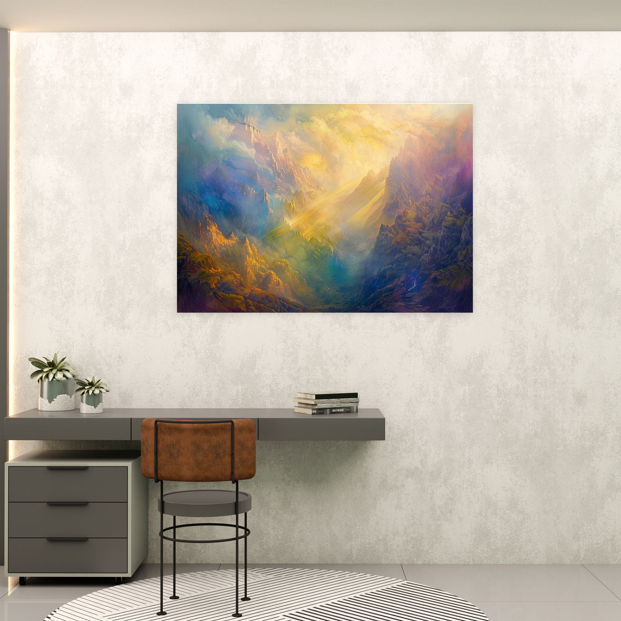 Metaphysical Painting Wall Decoration - Metaphysical Painting, Home Decoration, Metaphysical Painting, Wall Decoration
