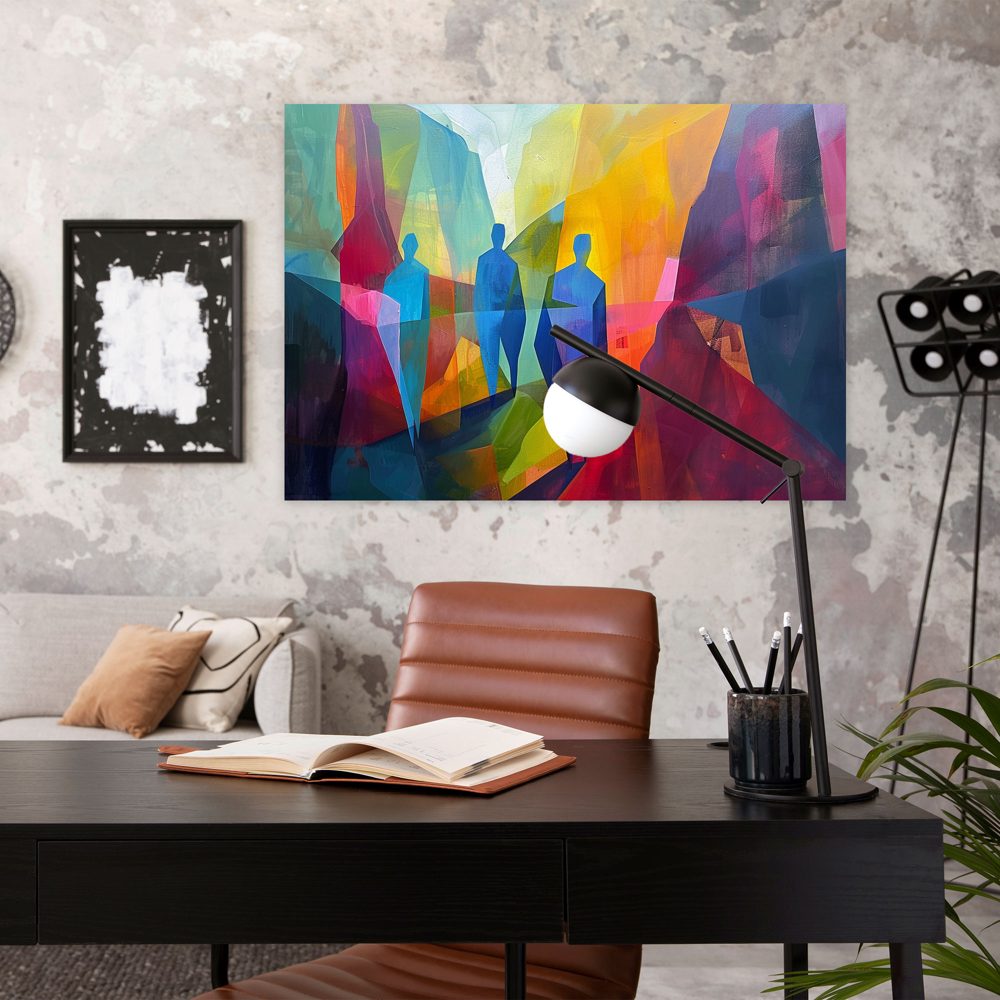 Metaphysical Painting Wall Art - Metaphysical Painting, Home Decoration, Canvas Print, Wall Art