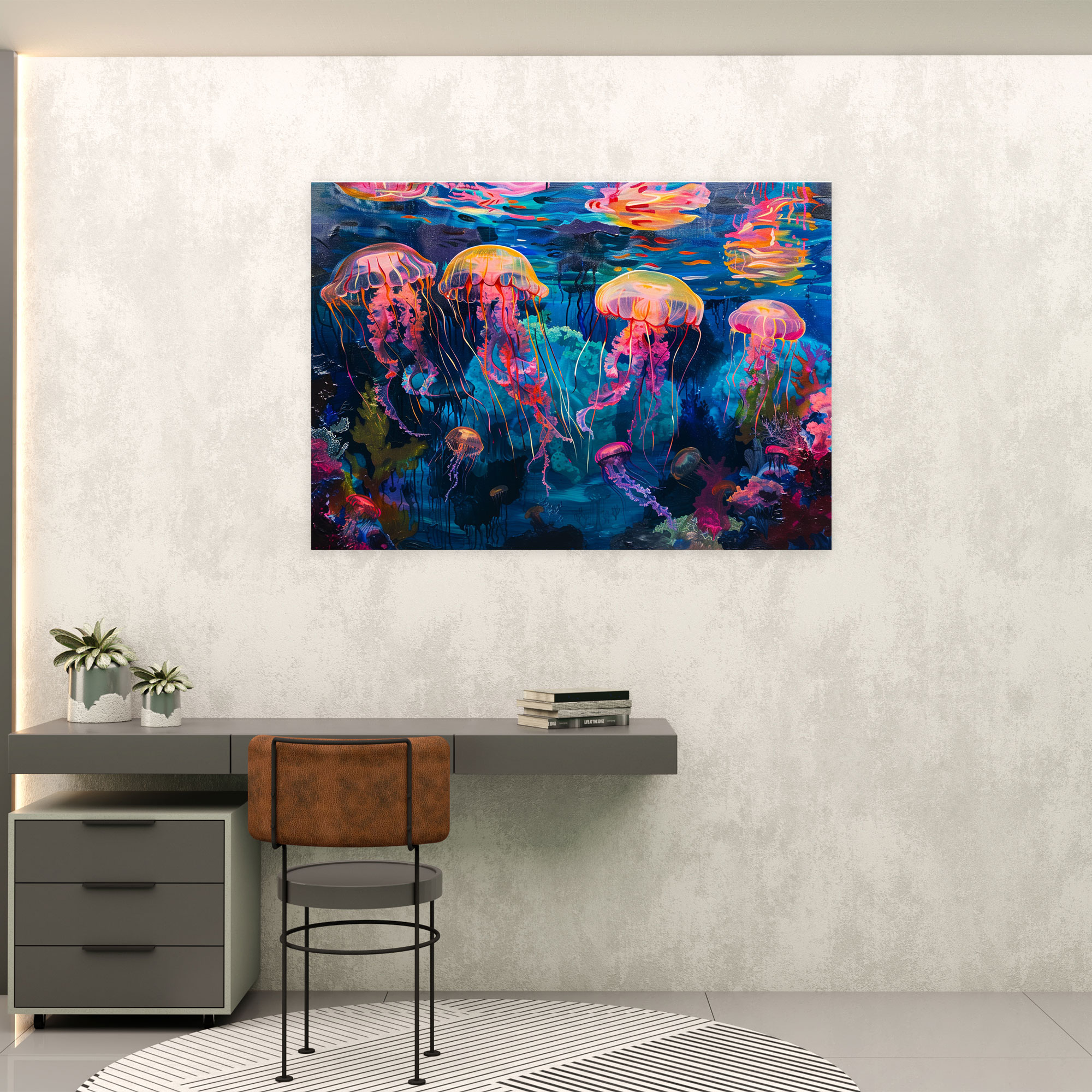 Metaphysical Painting Canvas Print - Metaphysical Painting, Canvas Print, Canvas, Metaphysical Painting