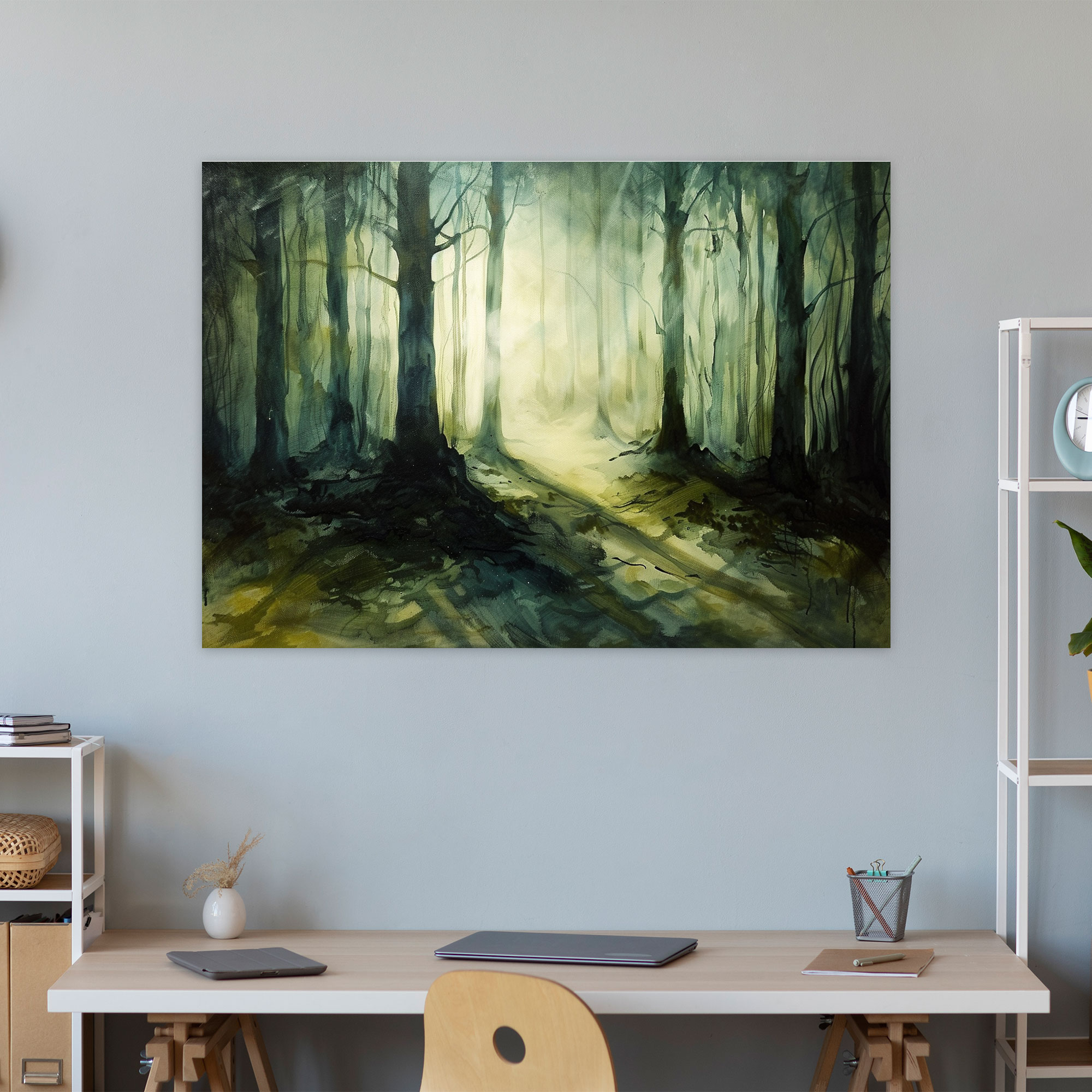 Metaphysical Painting Wall Decoration - Metaphysical Painting, Wall Art, Home Decoration, Canvas