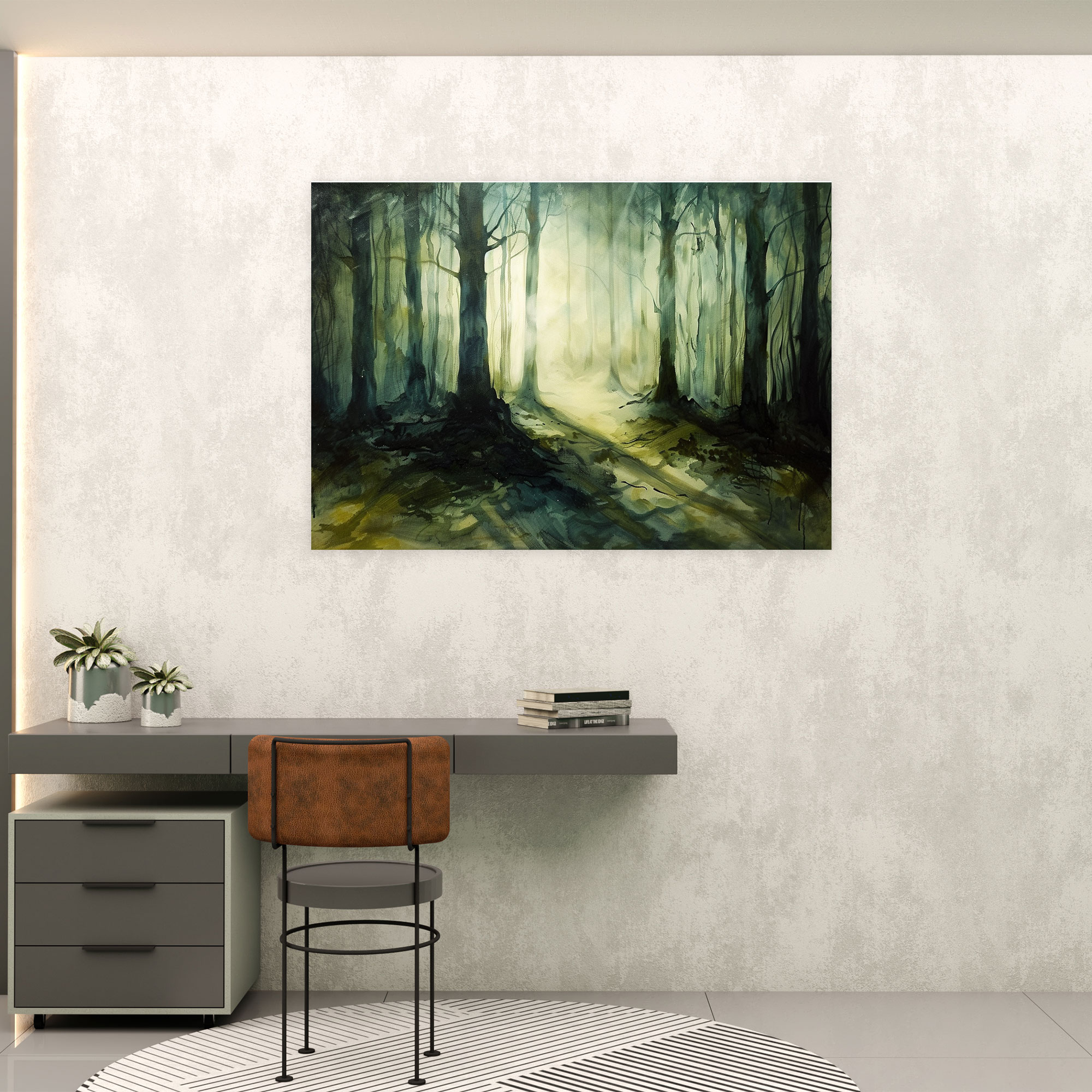 Metaphysical Painting Wall Decoration - Metaphysical Painting, Wall Art, Home Decoration, Canvas