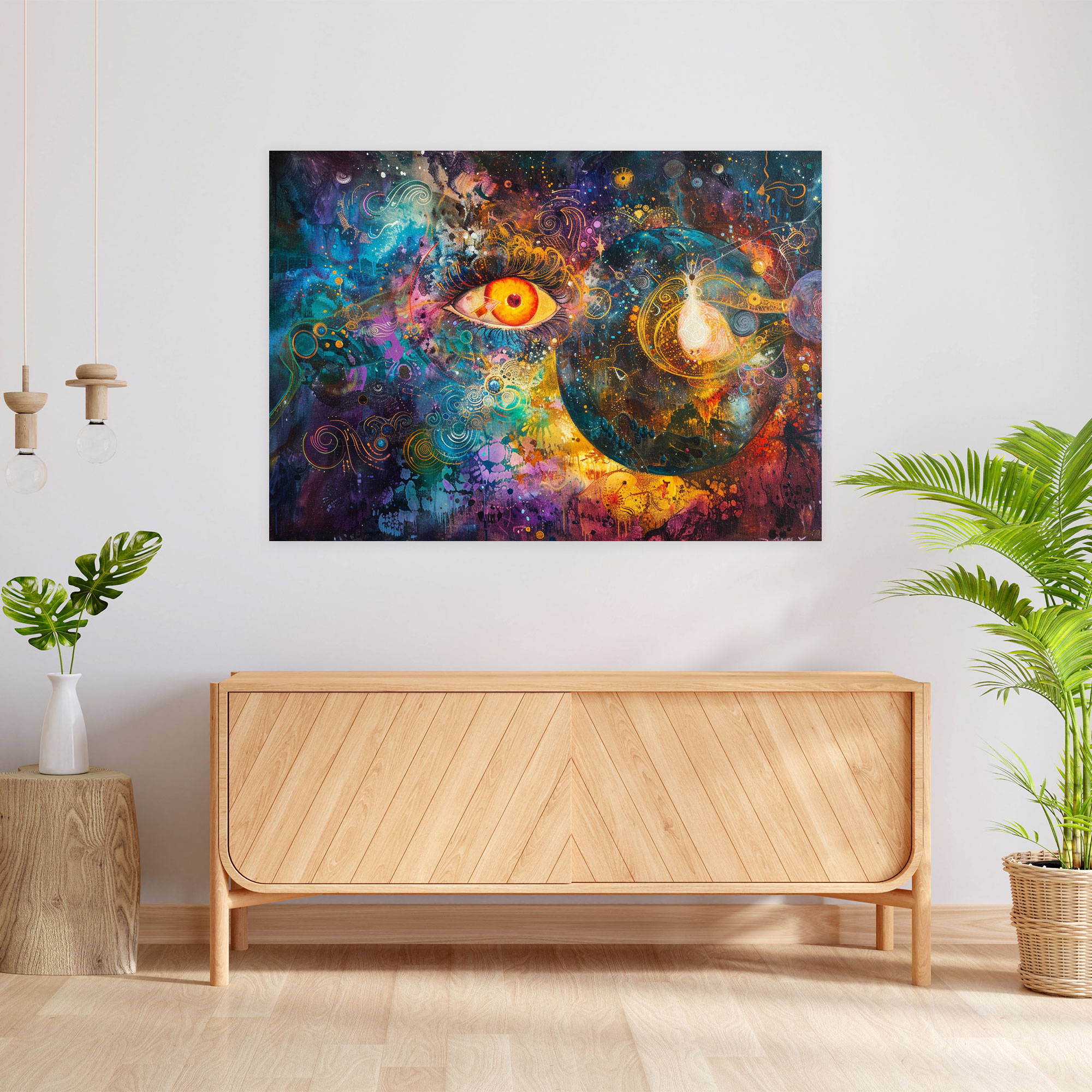 Metaphysical Painting Canvas Print - Metaphysical Painting, Canvas, Canvas Wall Art, Metaphysical Painting