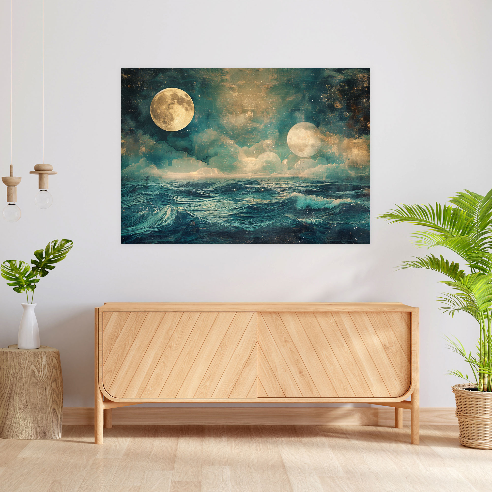 Metaphysical Painting Canvas Print - Metaphysical Painting, Home Decoration, Canvas Print, Wall Decoration
