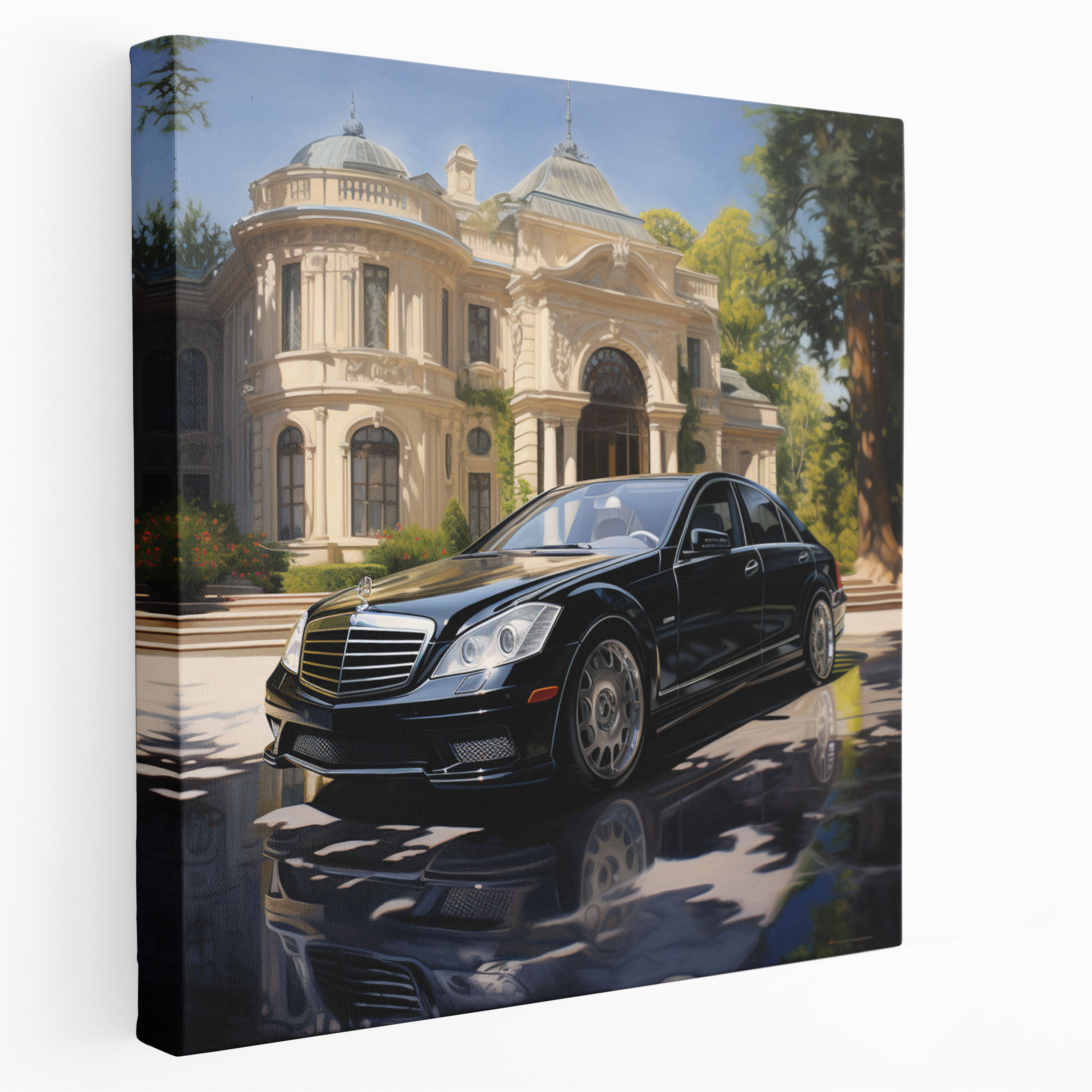 Mercedes Wall Decoration - Mercedes, Canvas Wall Art, Wall Decoration, Luxury