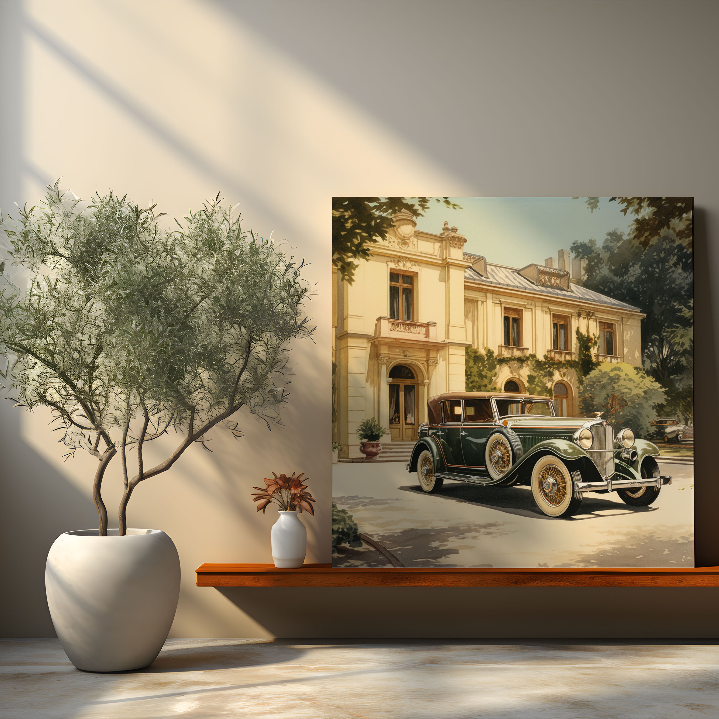 Mercedes Wall Art - Vintage Poster Wall Decoration - Mercedes, Mercedes, Canvas Print, Nostalgia