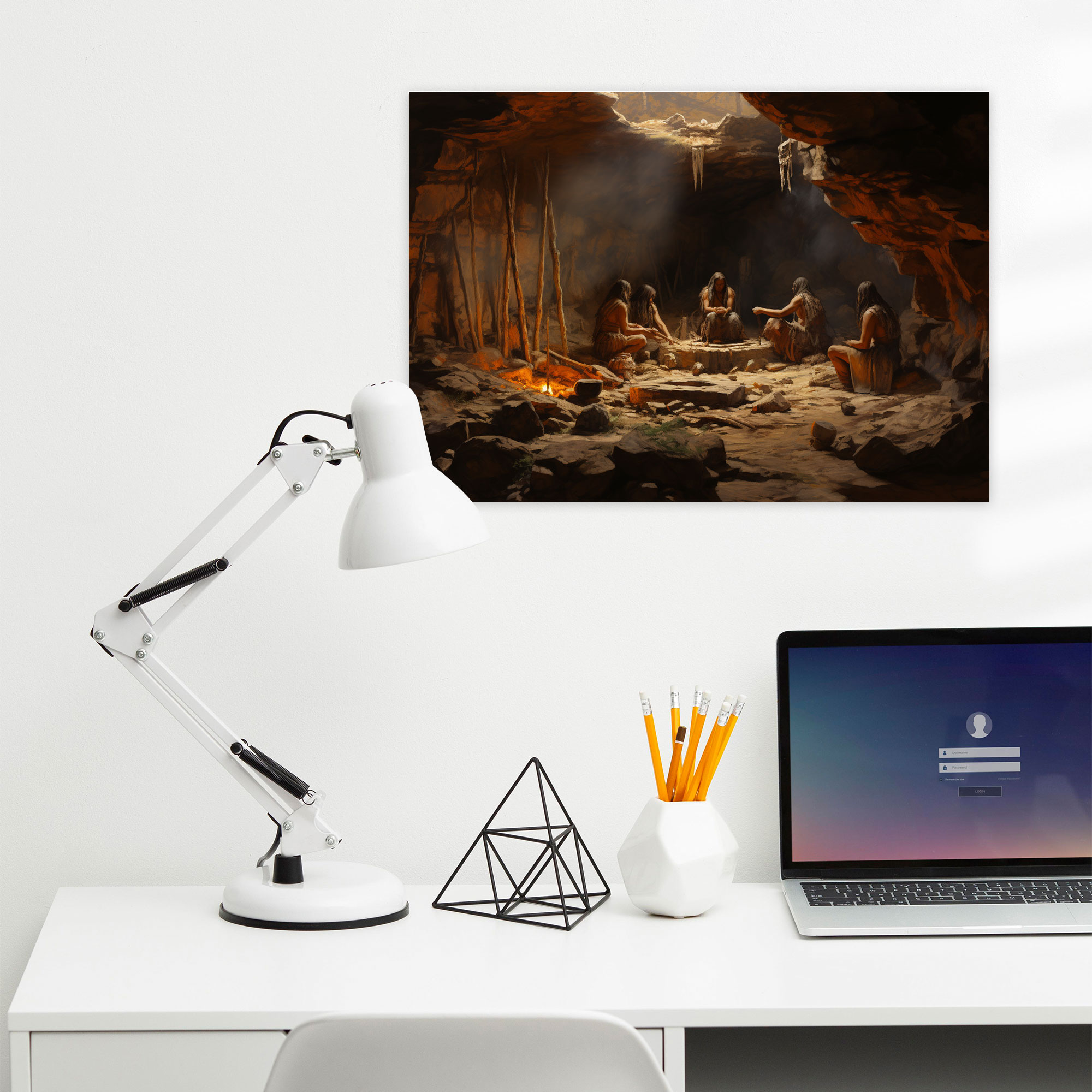 Mesolithic Wall Art - Shamanic Practices And Spiritual Rituals - Mesolithic, Spiritual Rituals, Canvas Wall Art, Canvas