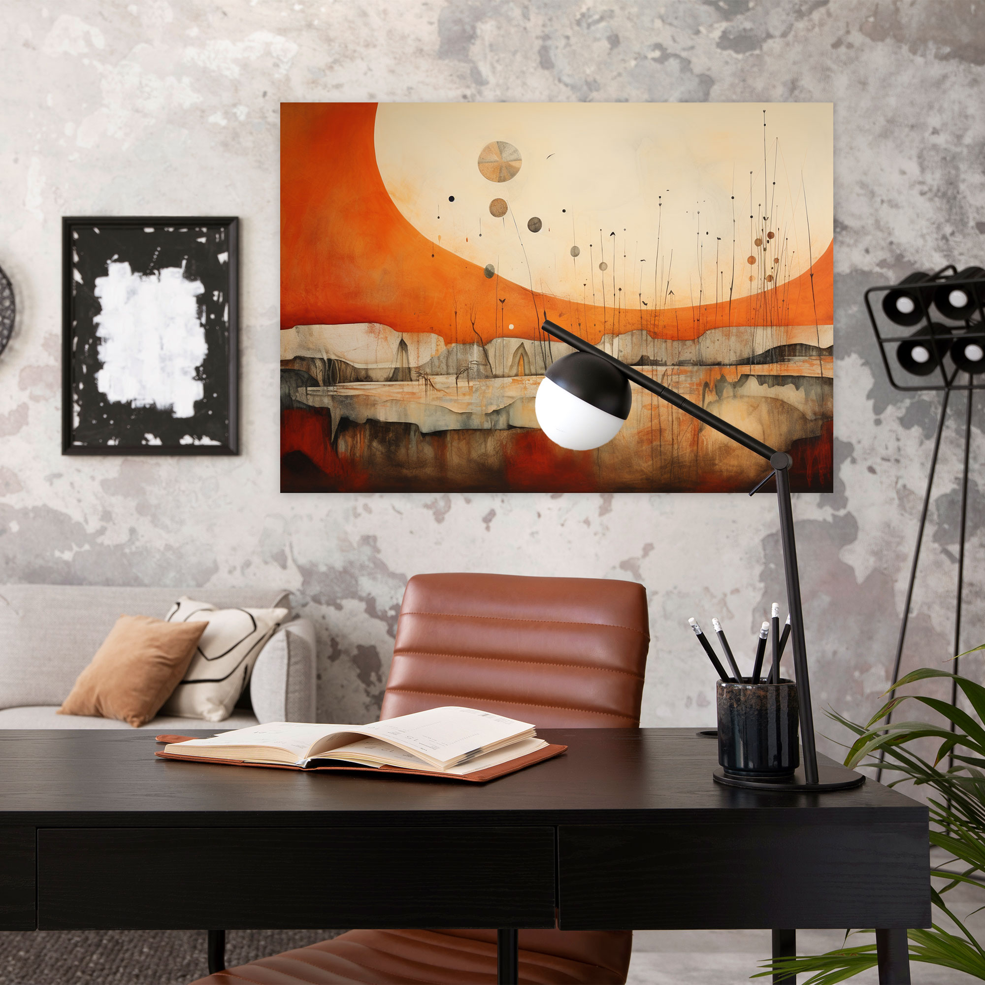 Mesolithic Wall Art - Abstract Art Inspired By The Beauty And Mysteries Of Nature - Mesolithic, Abstract Art, Canvas, Wall Art