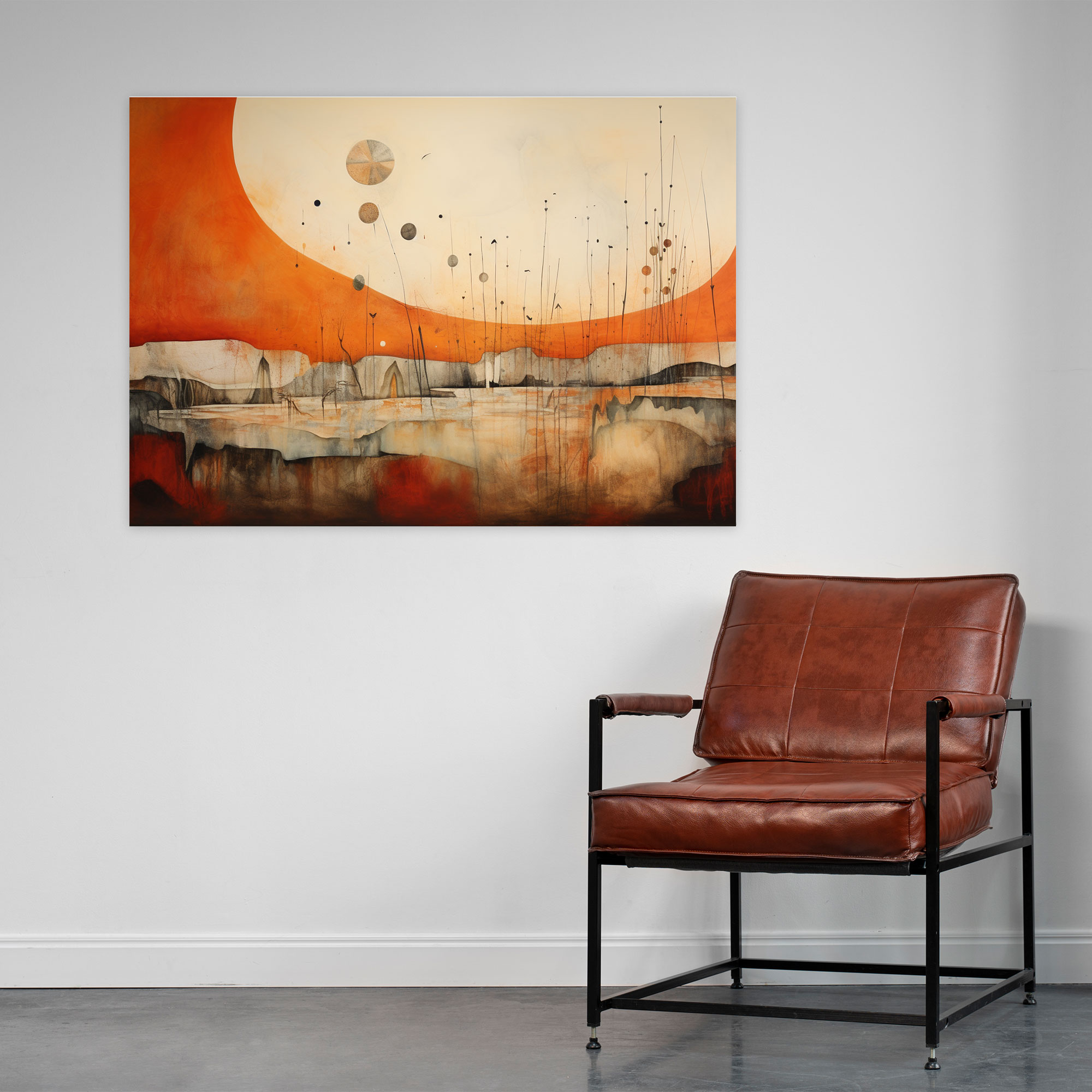 Mesolithic Wall Art - Abstract Art Inspired By The Beauty And Mysteries Of Nature - Mesolithic, Abstract Art, Canvas, Wall Art