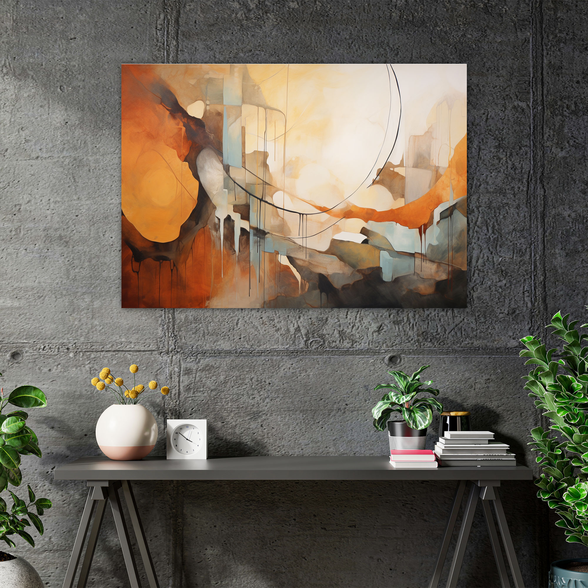 Mesolithic Inspired Wall Art - Mesolithic, Mesolithic Tools, Mesolithic Artifacts, Canvas