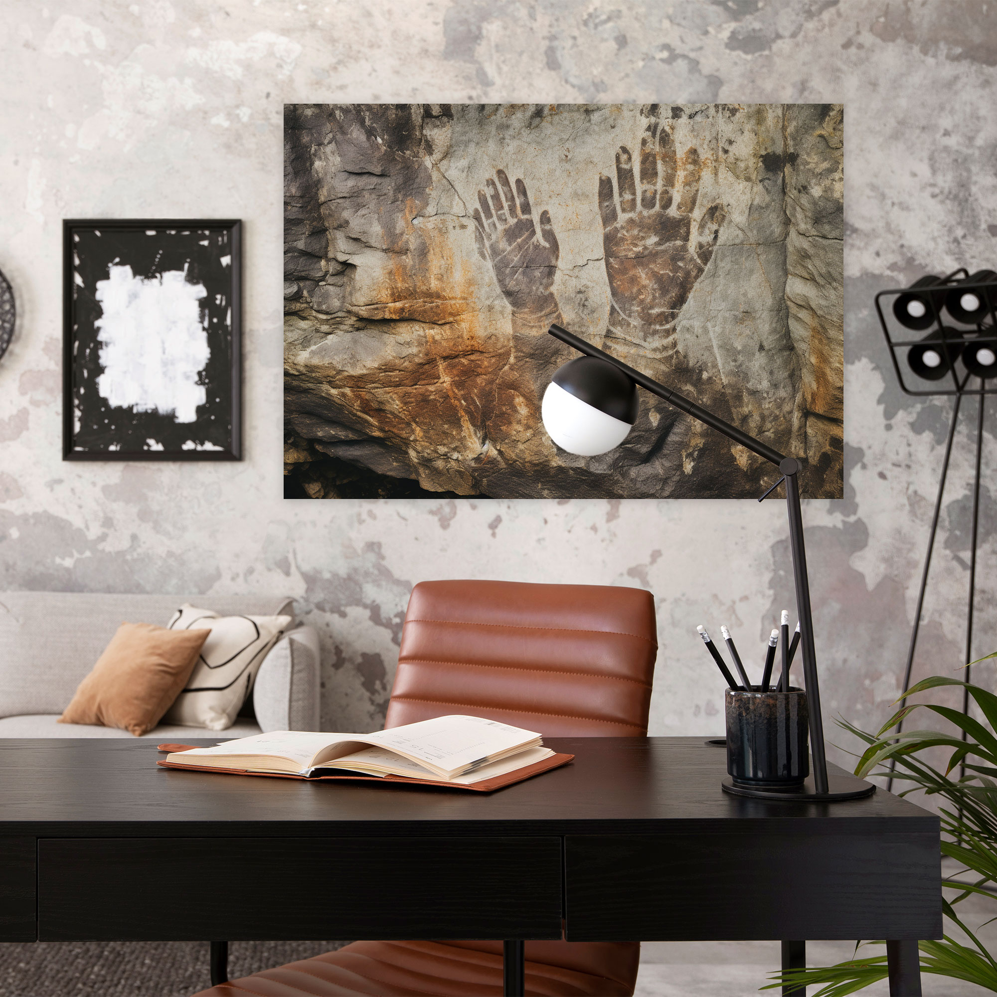 Mesolithic Handprints Wall Art - Mesolithic, Handprints, Mesolithic, Wall Art