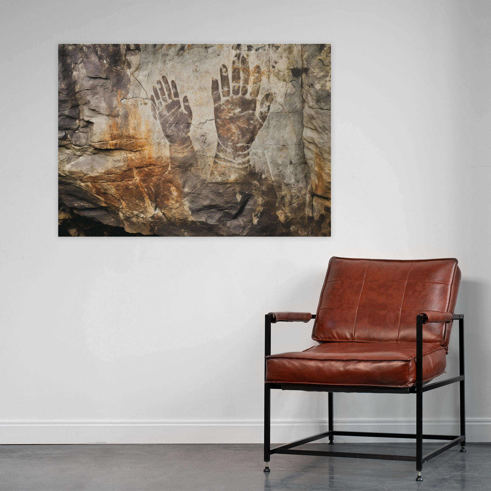 Mesolithic Handprints Wall Art - Mesolithic, Handprints, Mesolithic, Wall Art