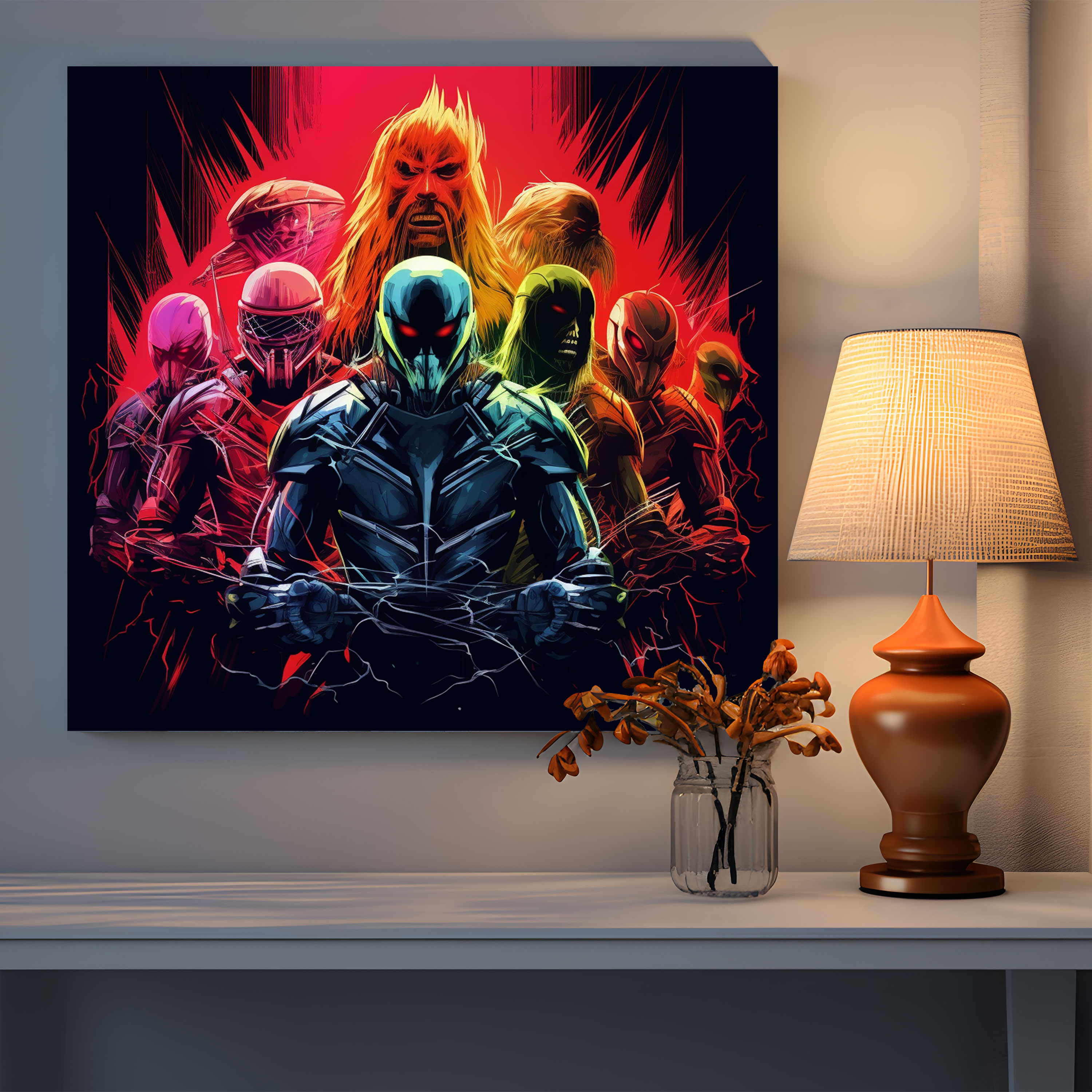 Metallica Wall Art: Album Covers - Metallica, Canvas Wall Art, Music Industry, Metallica