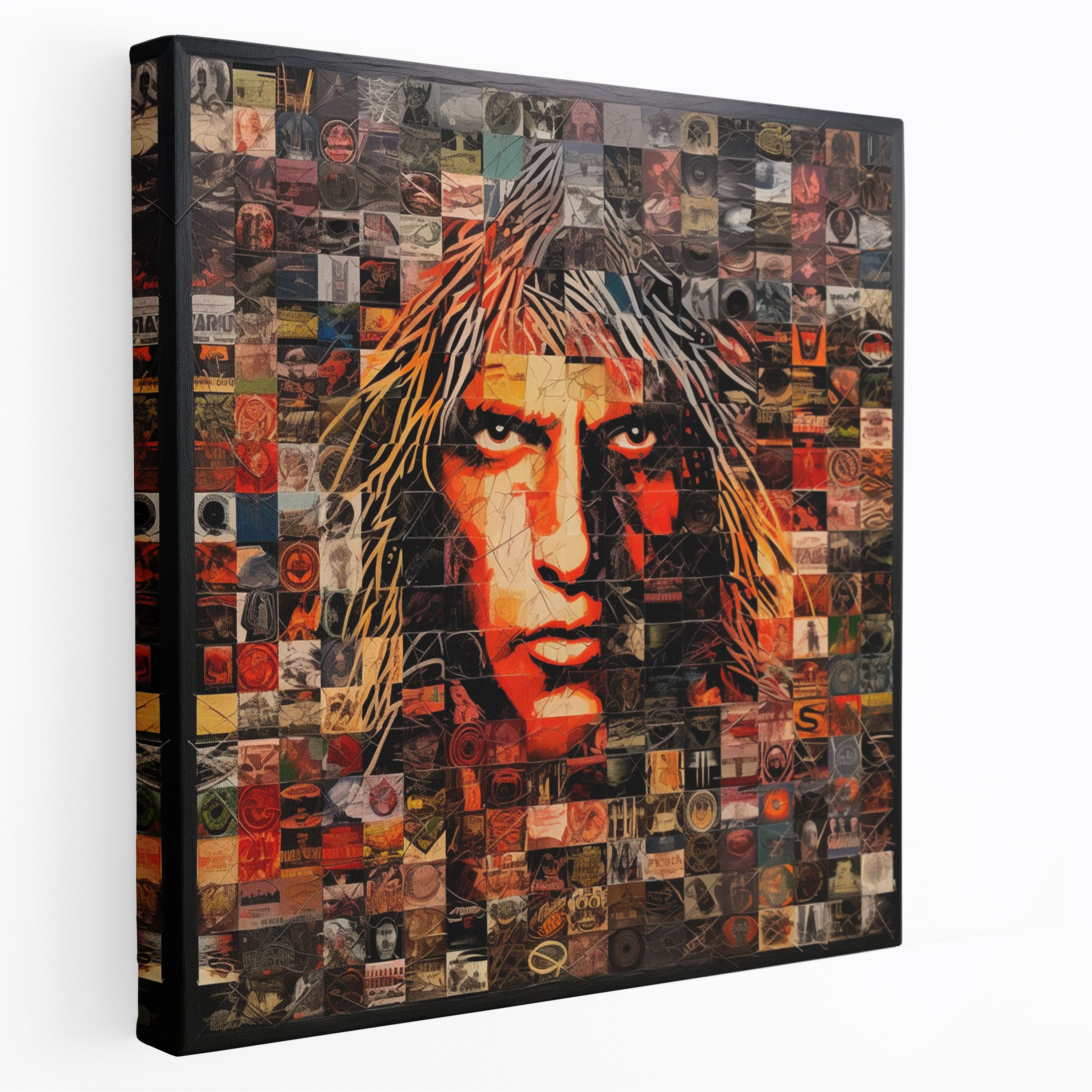 Metallica Wall Art: Iconic Album Covers Collage - Metallica, Metallica, Collage, Home Decoration