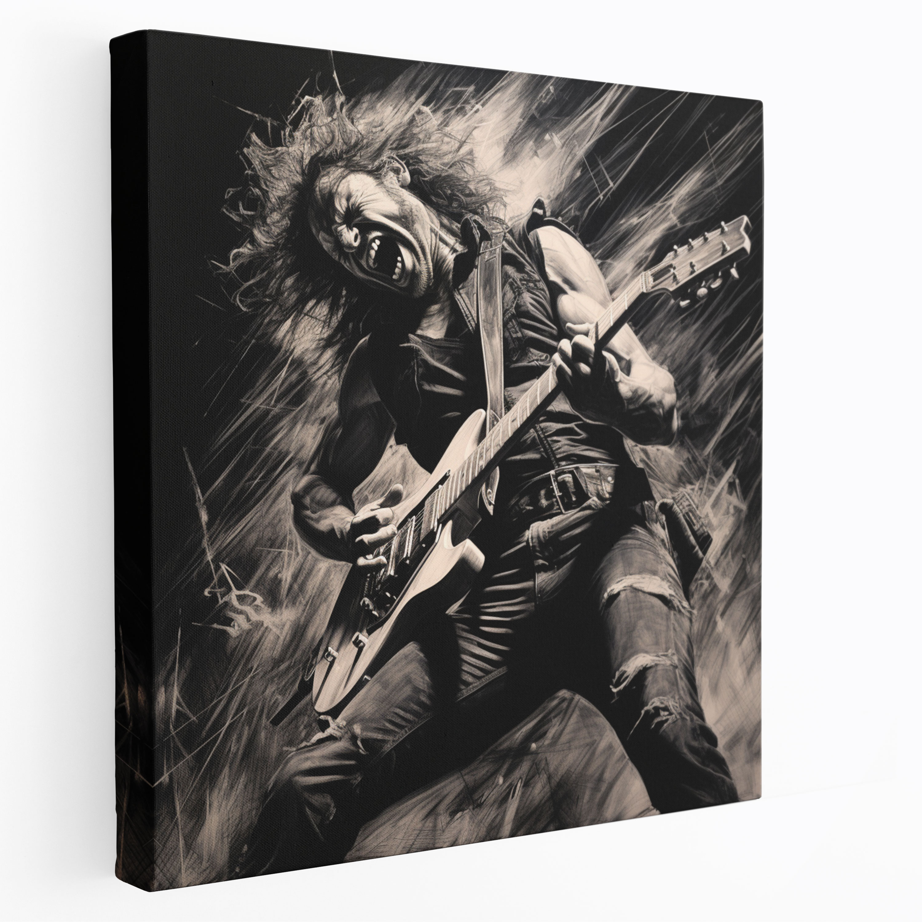 Metallica Wall Art: Energetic Performance - Metallica, Wall Art, Canvas Print, Canvas Wall Art