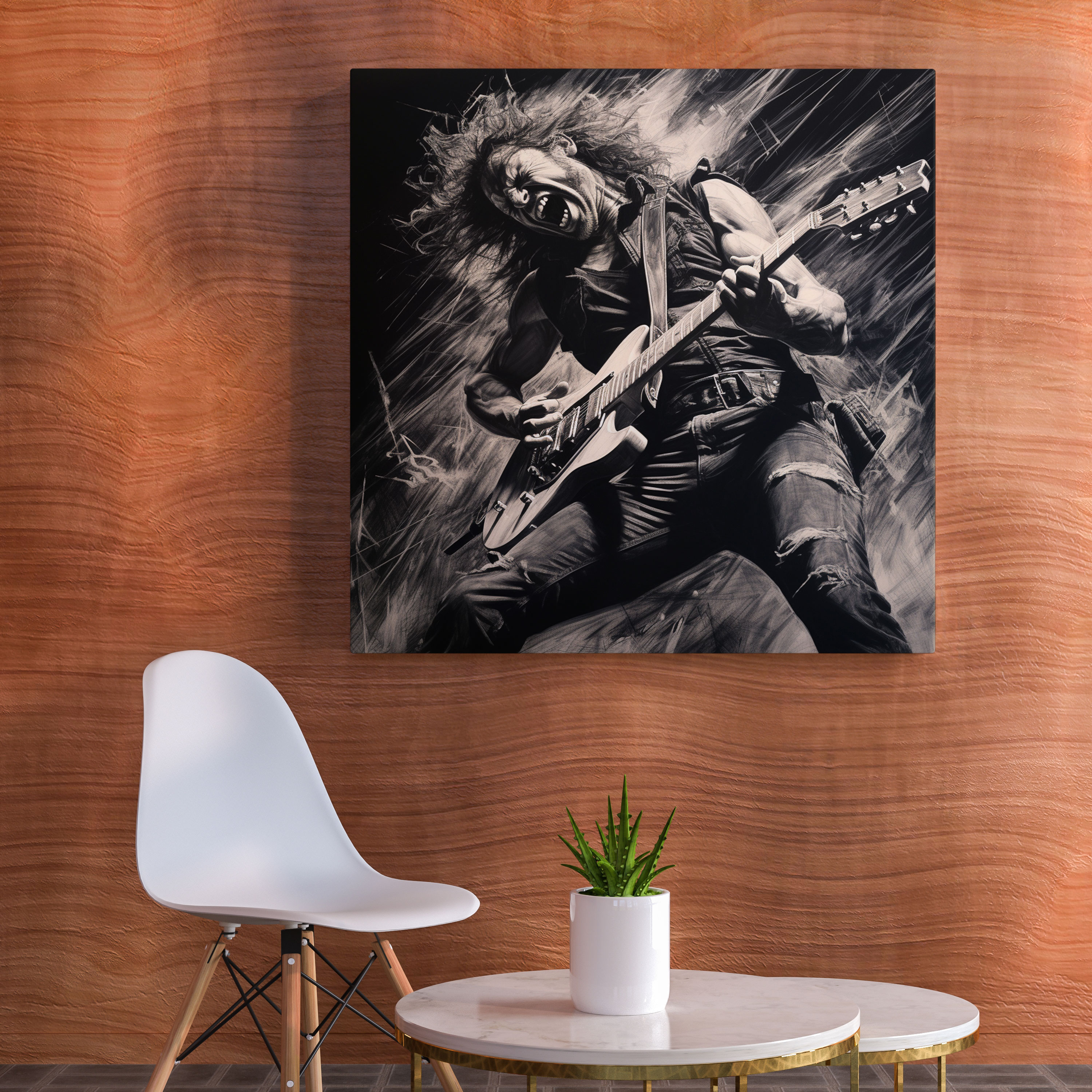 Metallica Wall Art: Energetic Performance - Metallica, Wall Art, Canvas Print, Canvas Wall Art