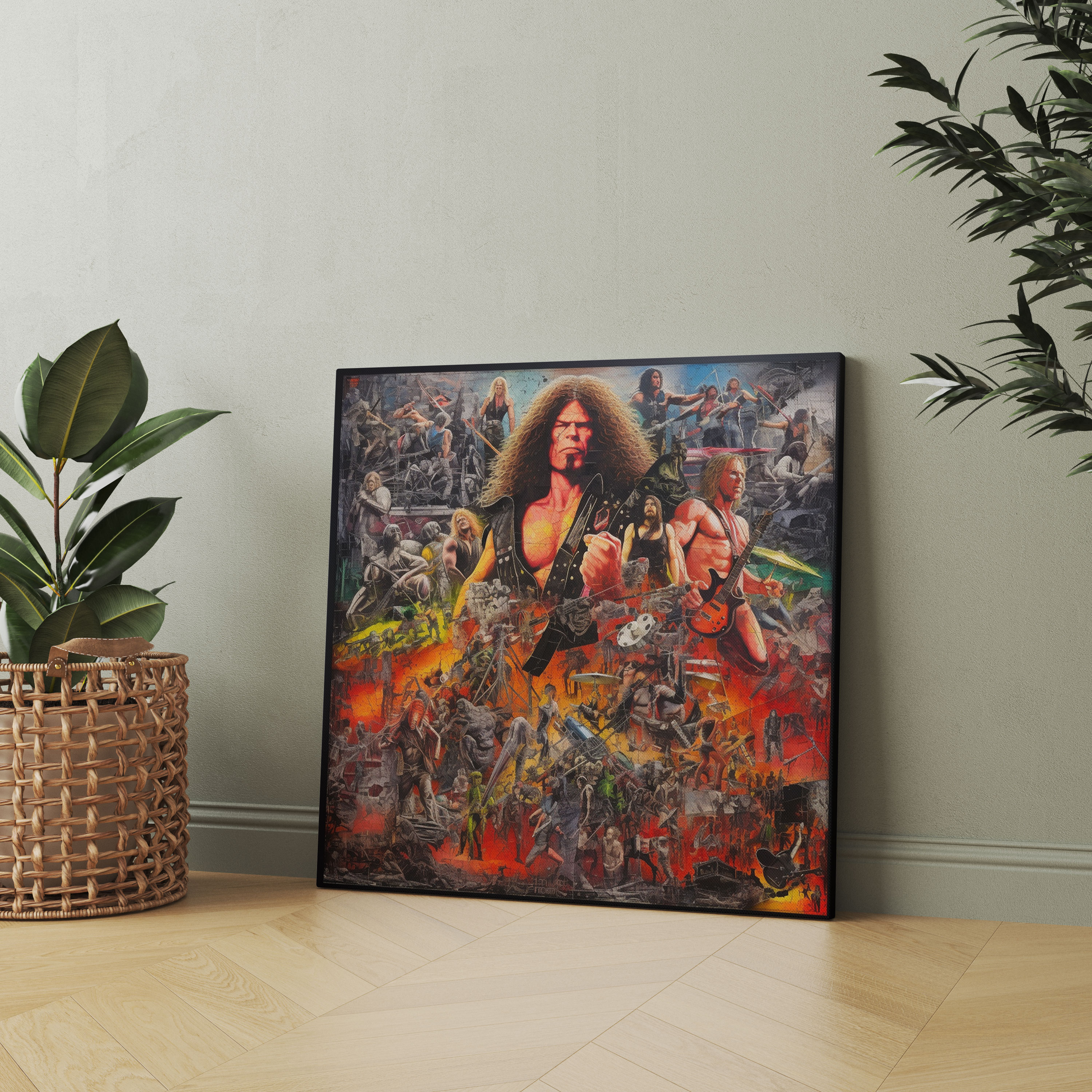 Metallica Album Covers Wall Art - Metallica, Album Covers, Wall Decoration, Canvas
