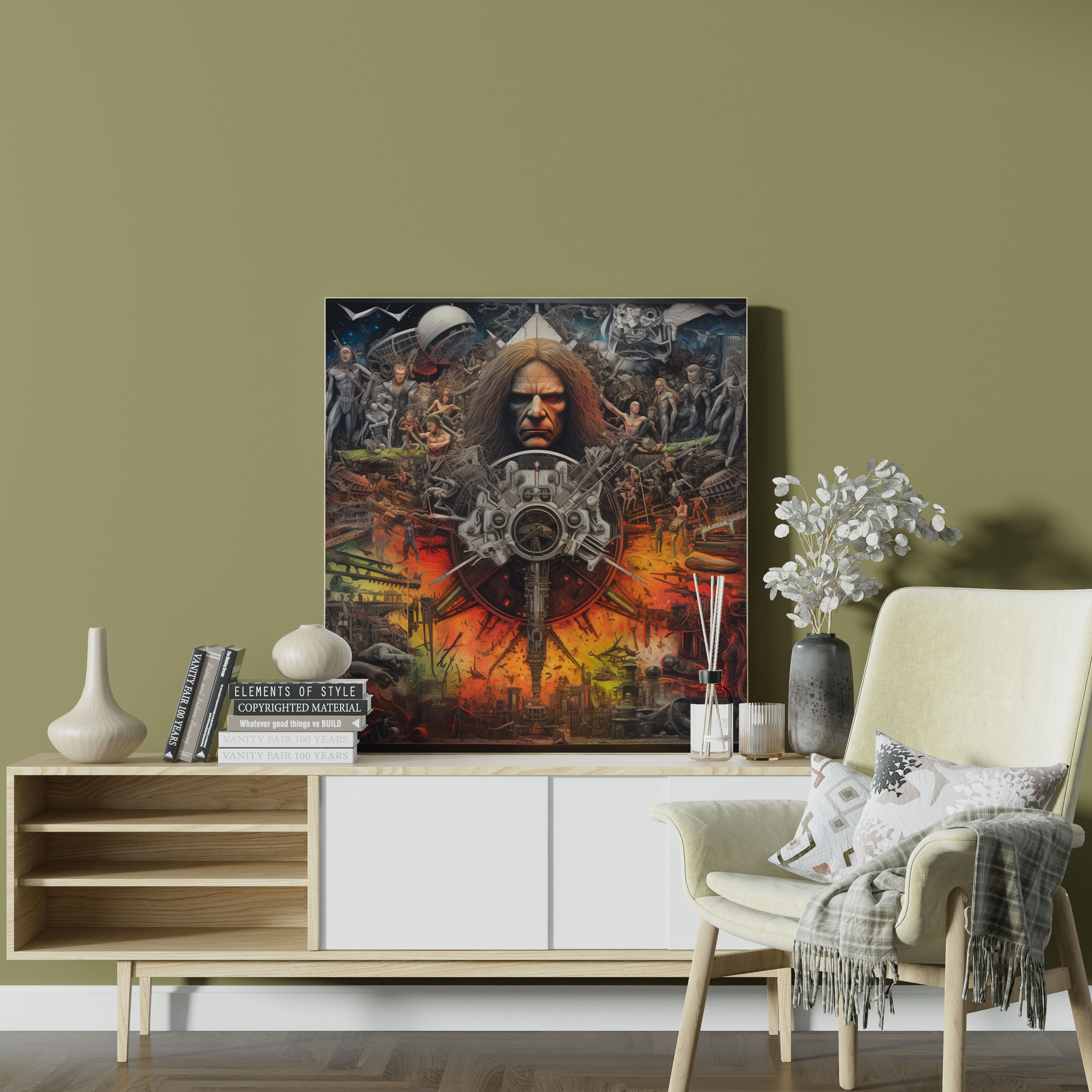 Metallica Album Covers Wall Decoration - Metallica, Album Covers, Intricate, Home Decoration