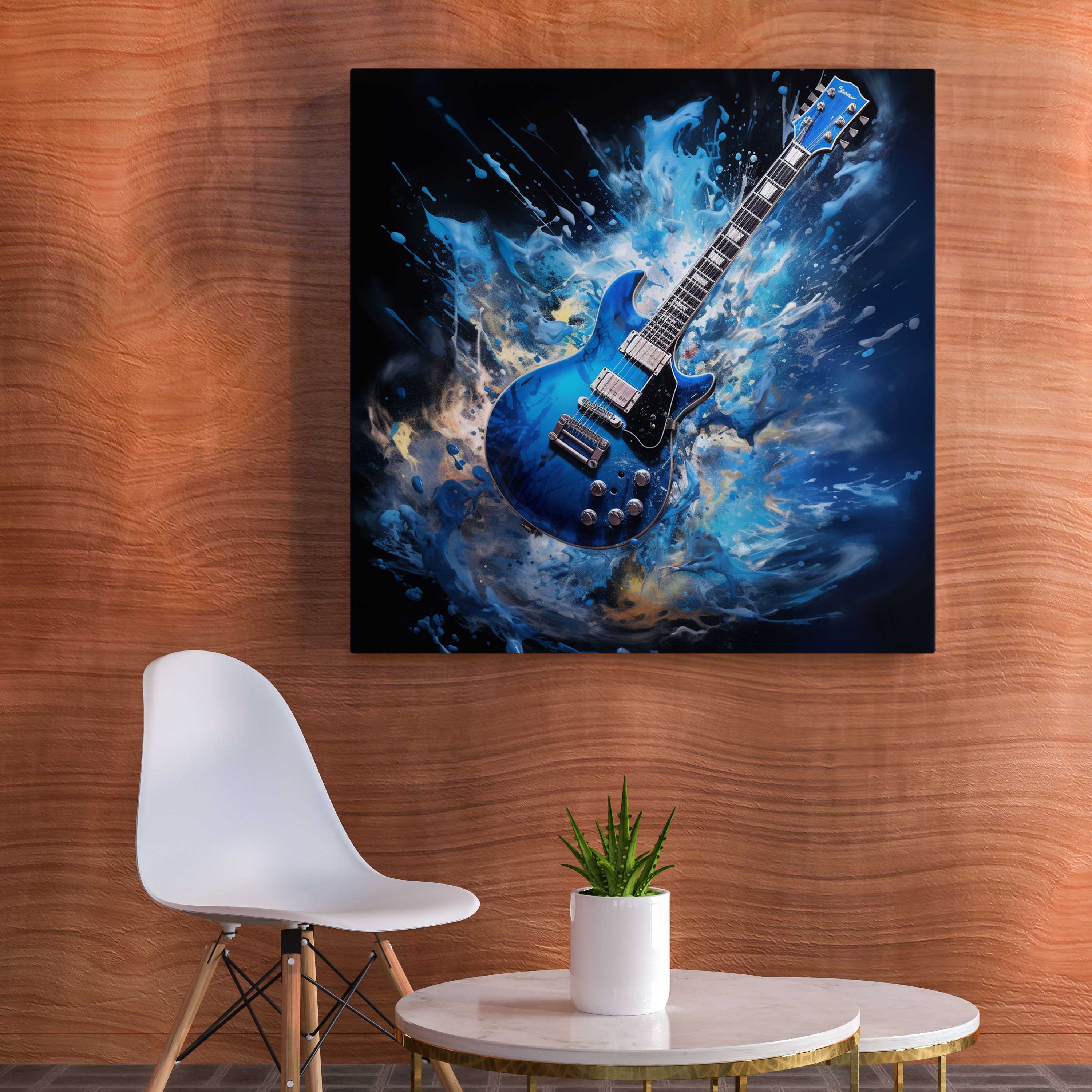 Metallica Electric Thrash Canvas Print - Metallica, Home Decoration, Wall Art, Wall Decoration
