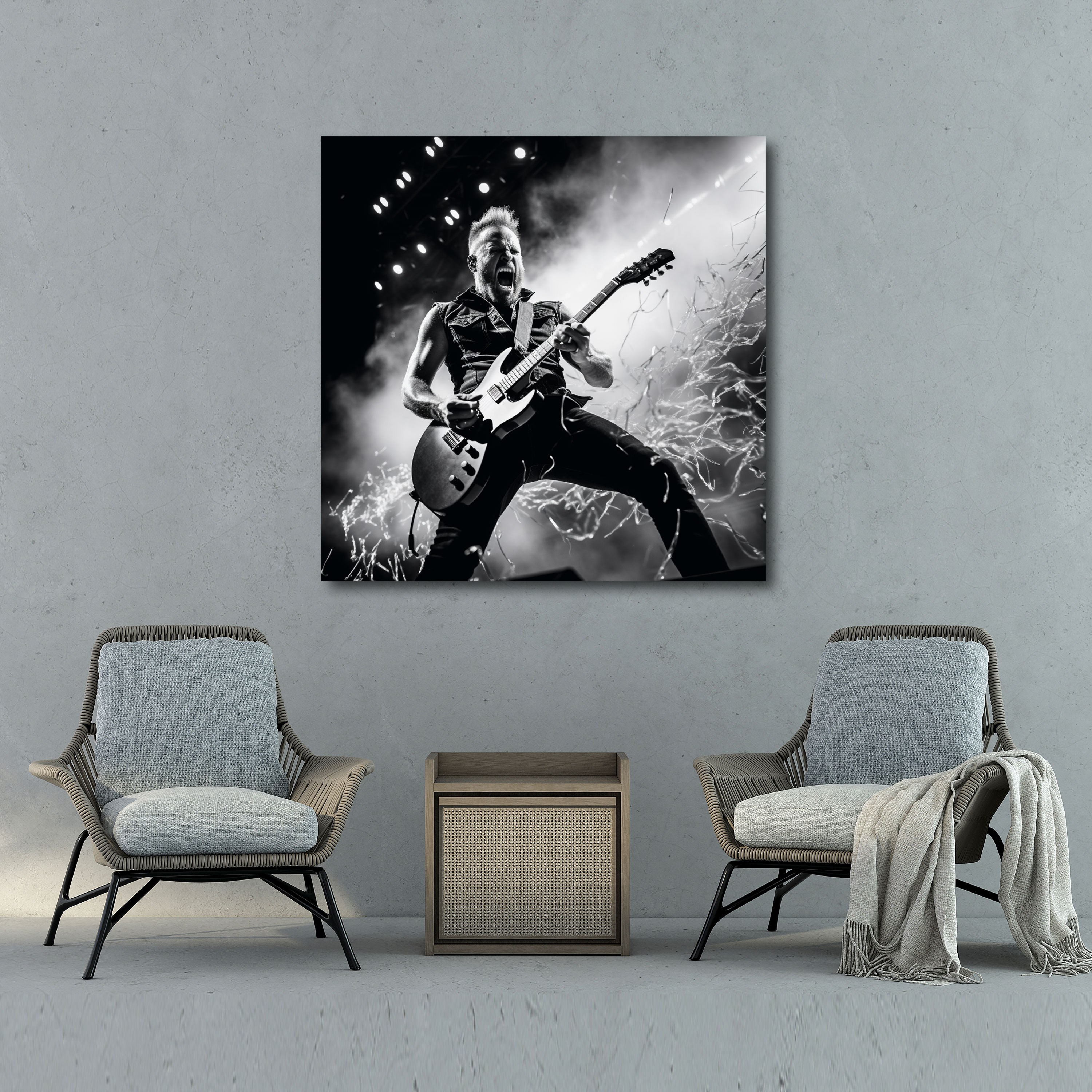 Metallica Canvas Print - Concert Photograph Wall Art - Metallica, Metallica, Canvas Wall Art, Home Decoration