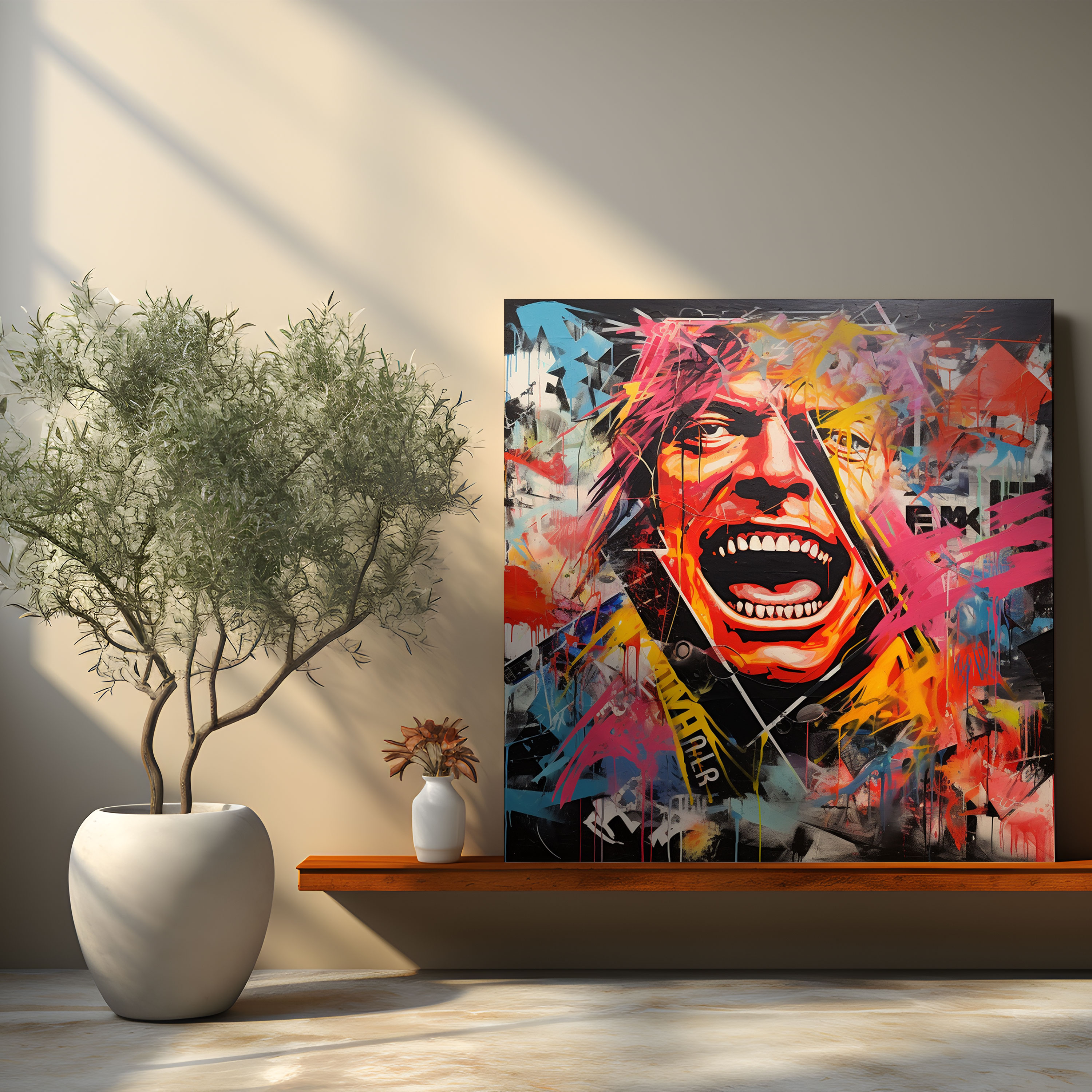 Metallica Canvas Print - Graffiti Album Covers Wall Art - Metallica, Canvas Wall Art, Canvas Print, Metallica