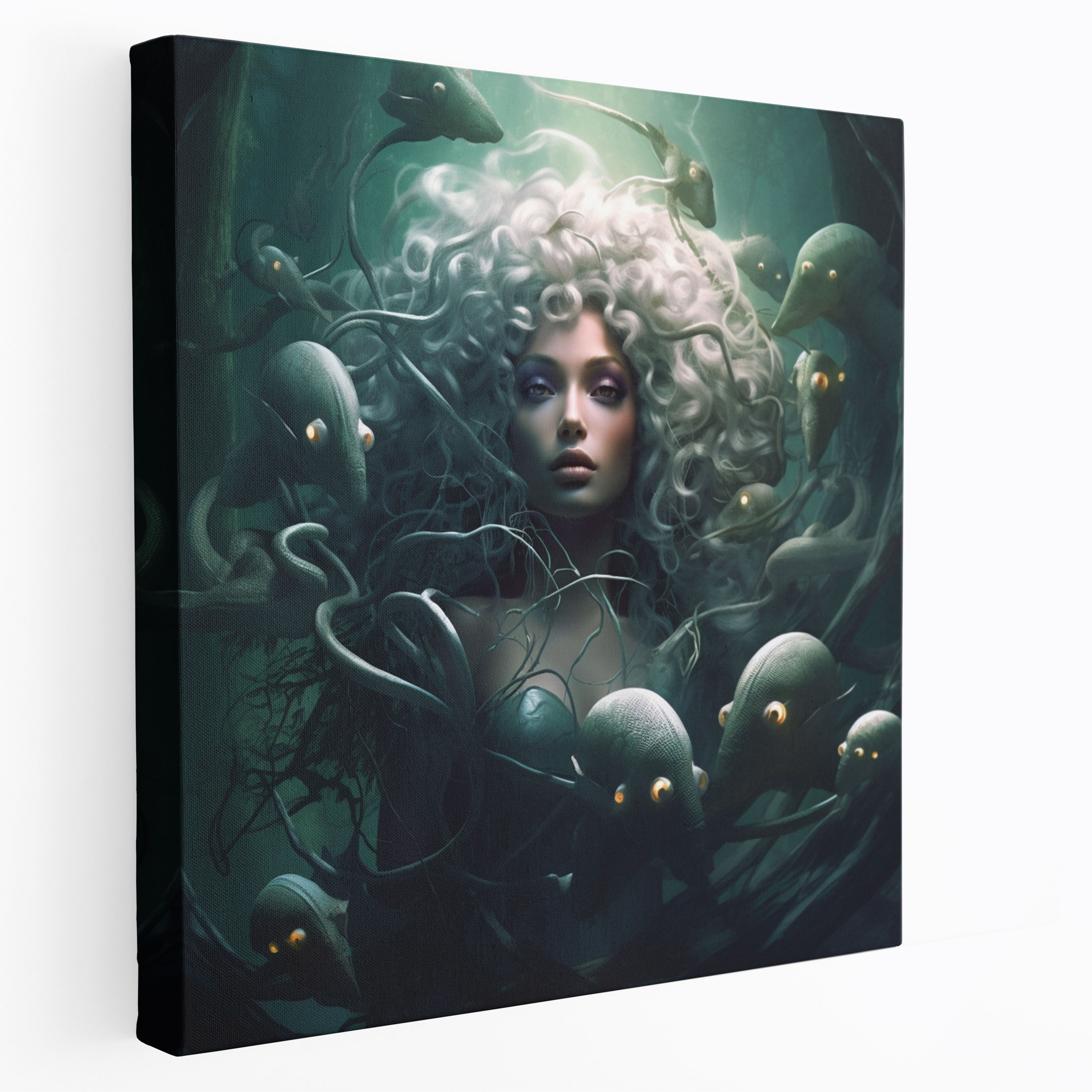 Medusa Fantasy Canvas Print - Medusa, Fantastic, Canvas, Medusa