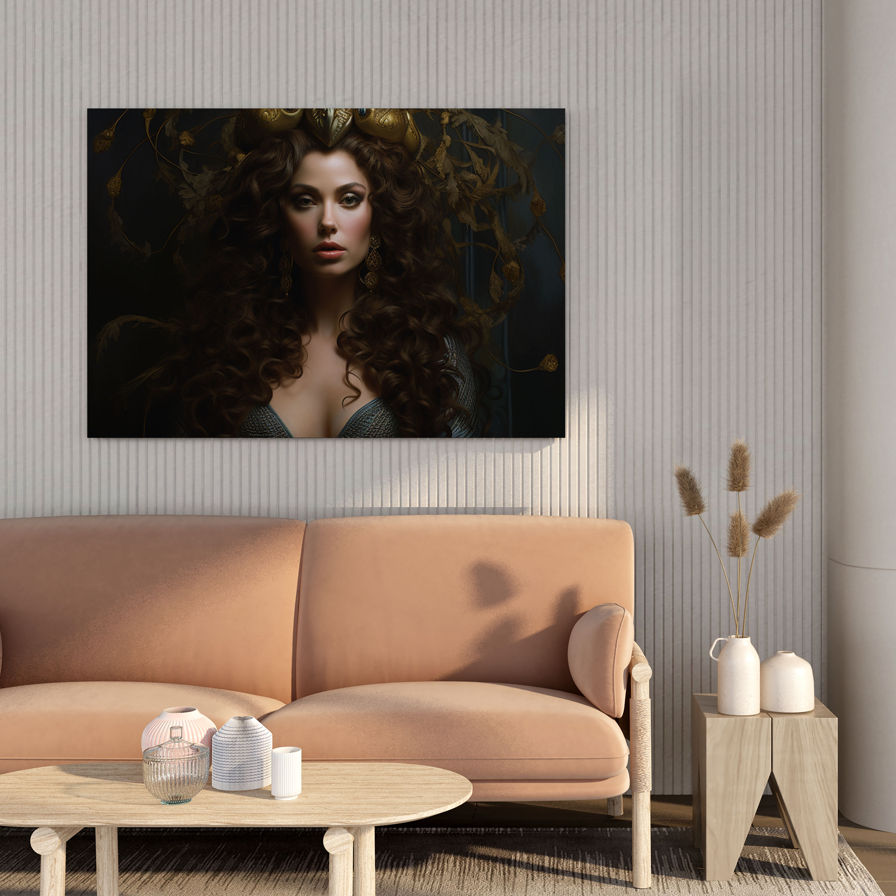 Medusa Wall Art - Medusa, Elegance, Regal Presence, Wall Decoration