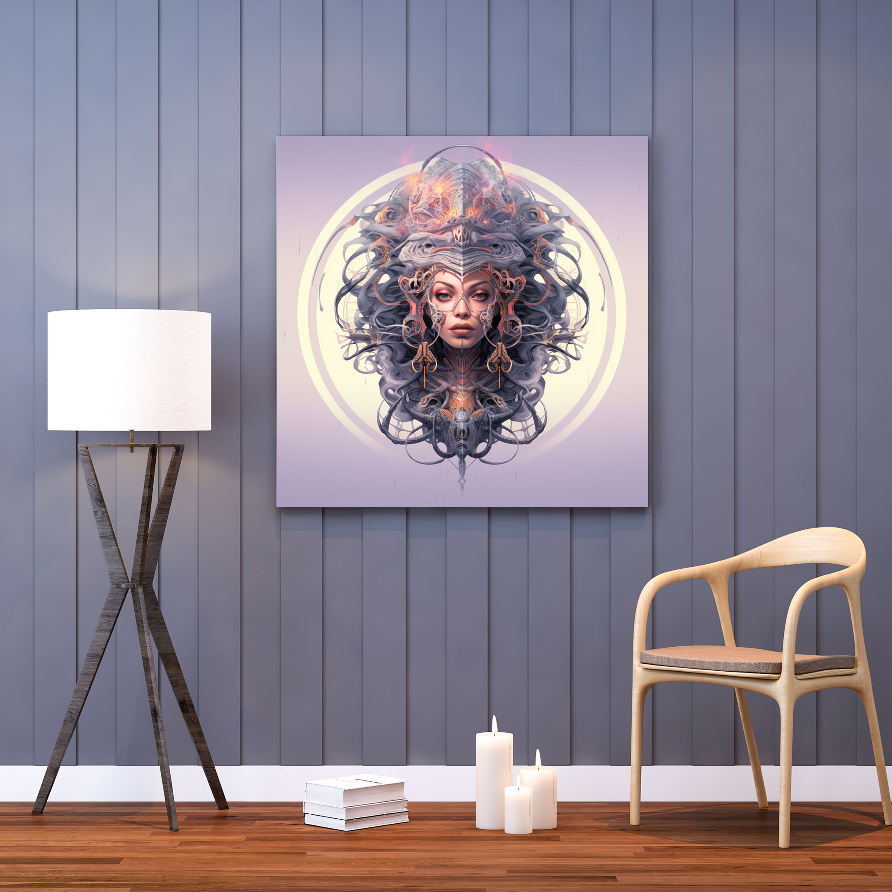 Medusa Wall Art - Medusa, Canvas Print, Wall Art, Home Decoration