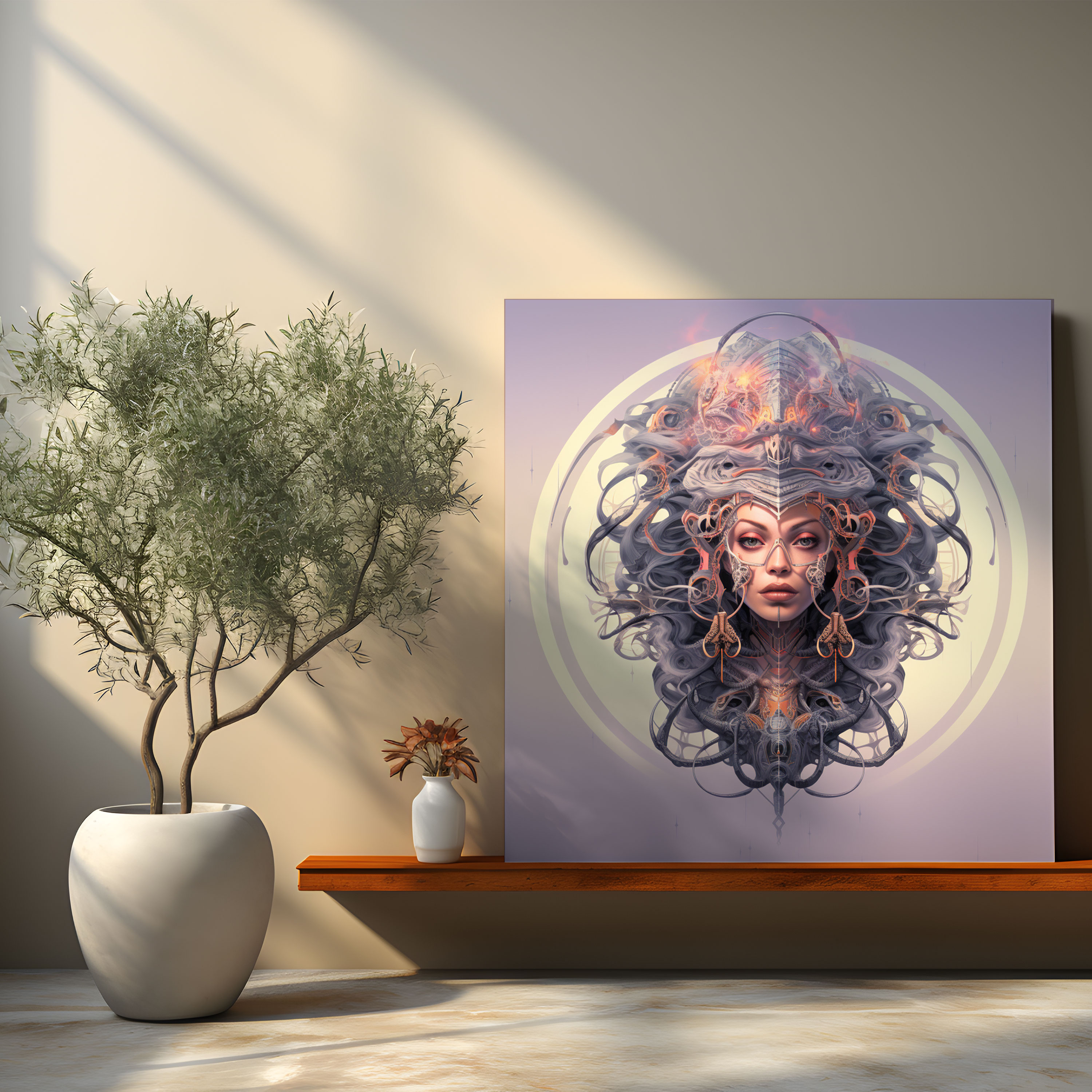 Medusa Wall Art - Medusa, Canvas Print, Wall Art, Home Decoration