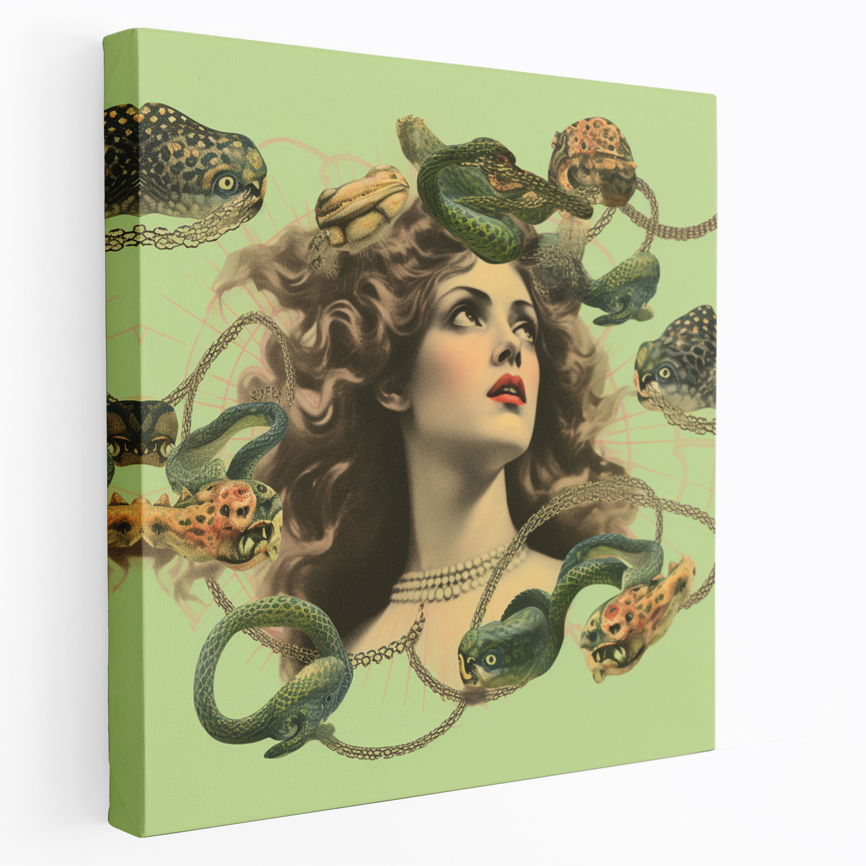 Medusa Canvas Print - Medusa, Canvas Print, Wall Decoration, Medusa