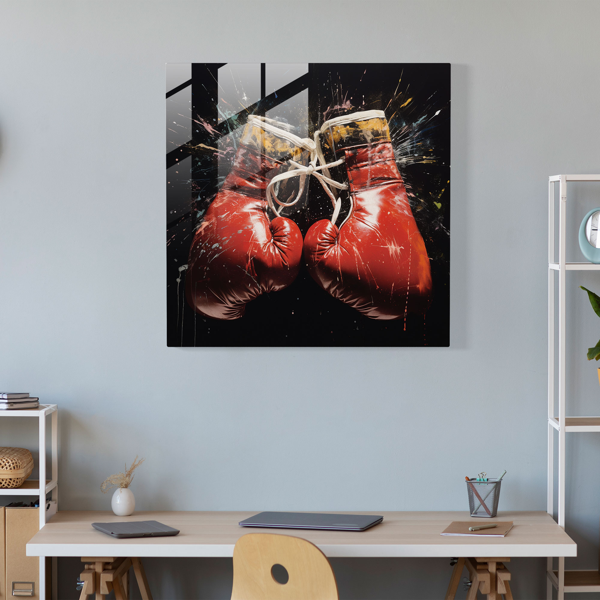 Muhammad Ali Cam Tablo Sanatı - Duvar Dekorasyonu - Cam Sanatı