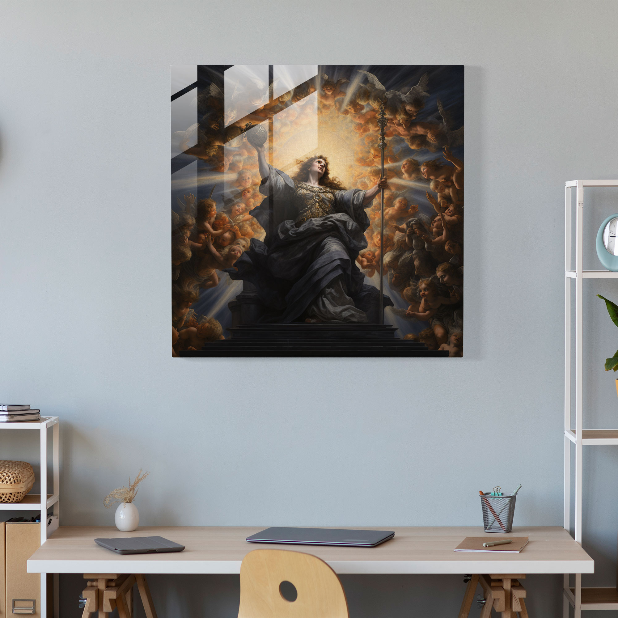 Majestic Glass Art Print