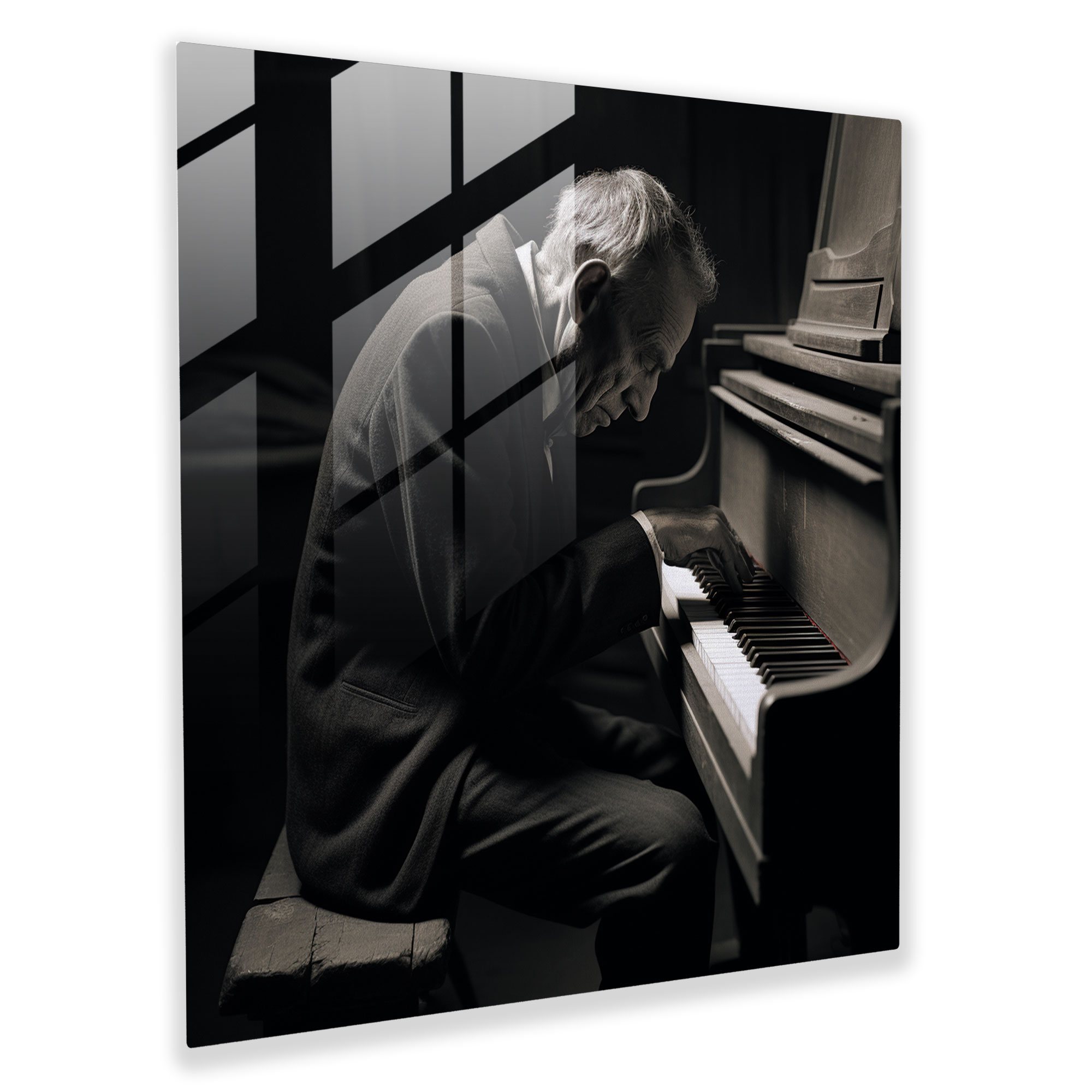 Timeless Composer Glass Print