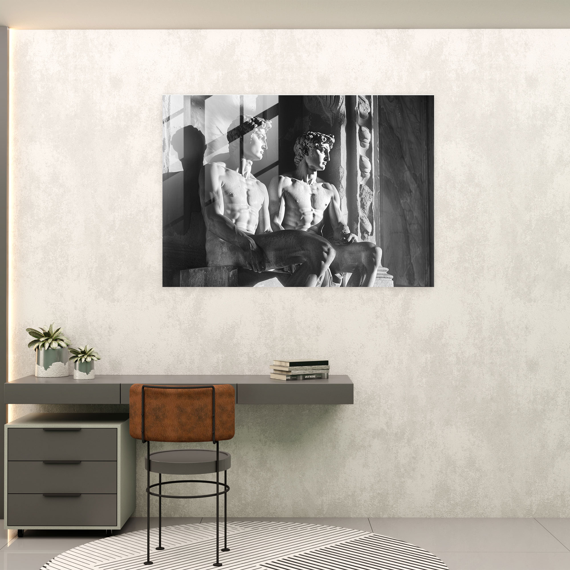 Michelangelo Home Decoration - Timeless Sculptures - Michelangelo, Home Decoration, Glass Art, Modern Art