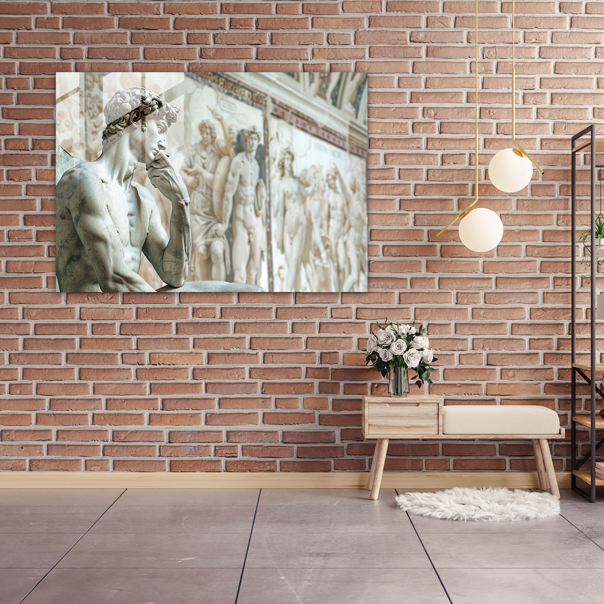 Michelangelo Wall Decoration - Modern Creations - Michelangelo, Michelangelo, Wall Decoration, Modern Art