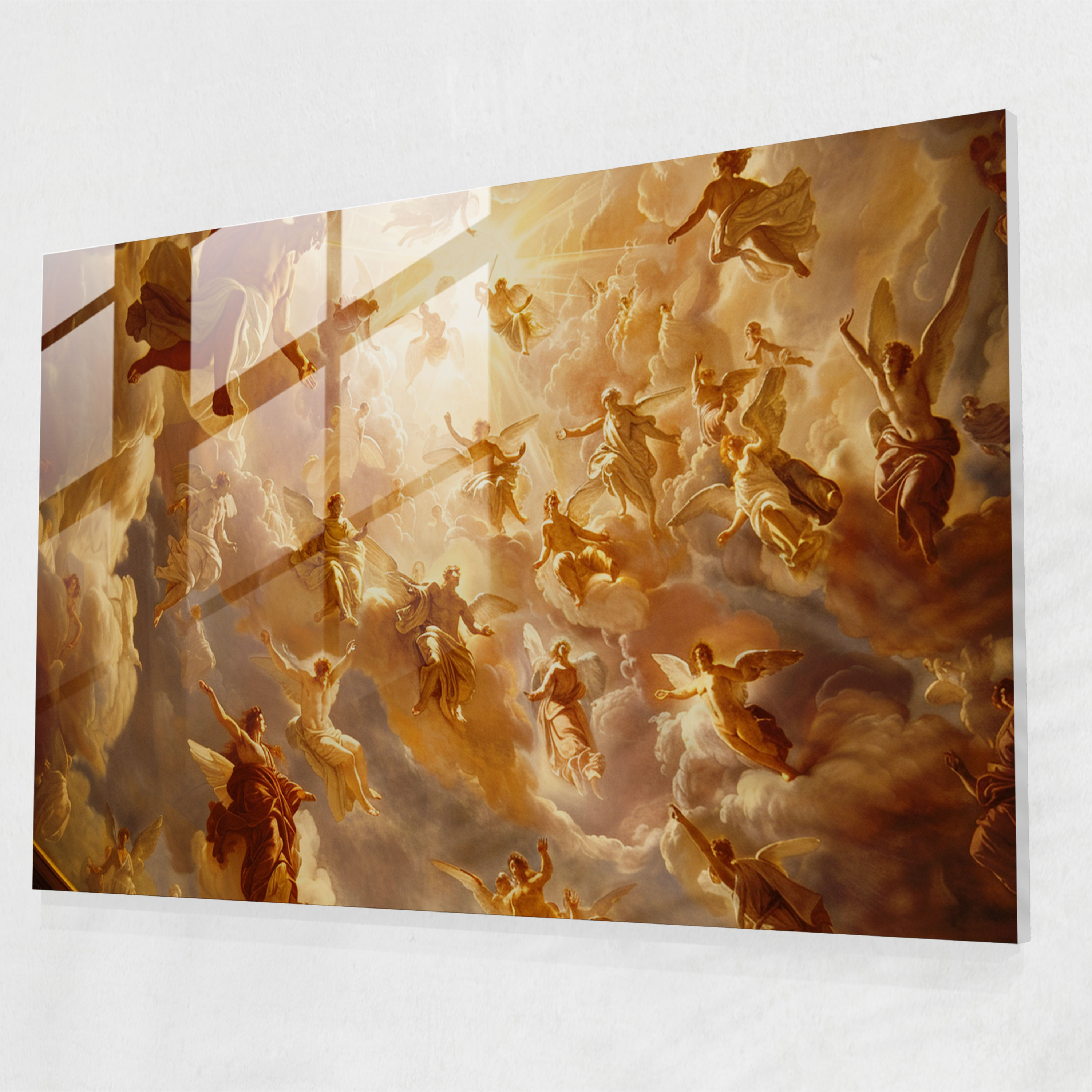 Michelangelo Glass Art - Michelangelo, Home Decoration, Michelangelo, Wall Decoration