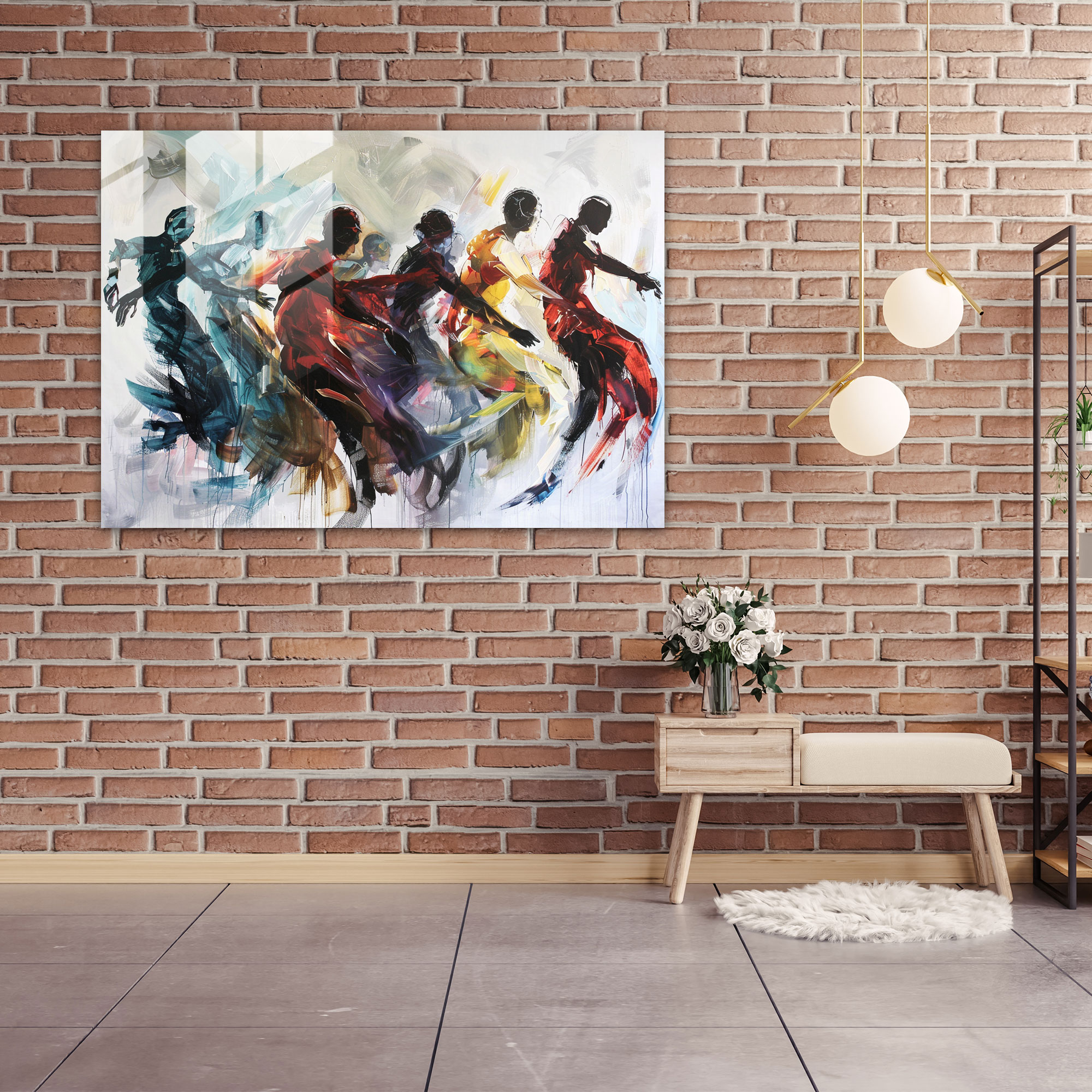 Michelangelo Wall Decoration - Michelangelo, Glass Art, Glass Print, Michelangelo
