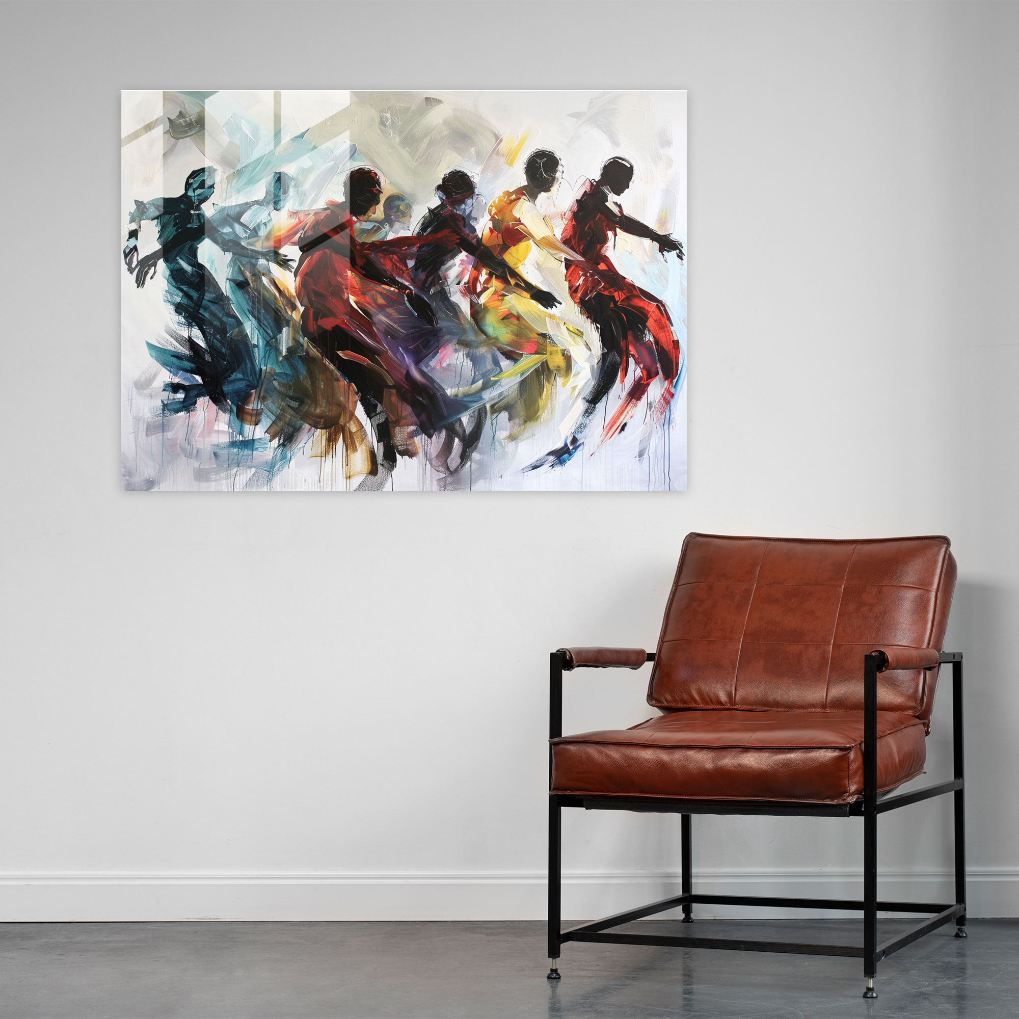 Michelangelo Wall Decoration - Michelangelo, Glass Art, Glass Print, Michelangelo