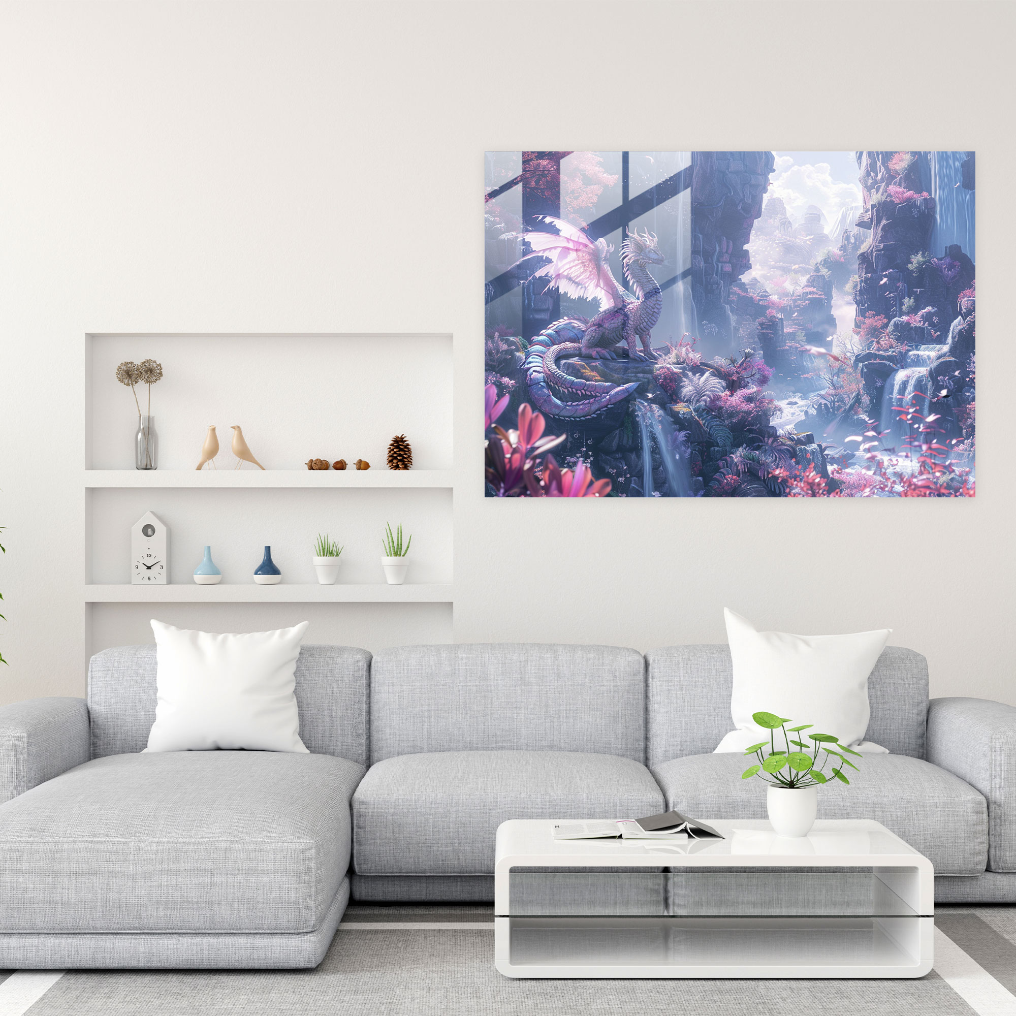 Michelangelo Glass Wall Art - Michelangelo, Home Decoration, Glass Art, Wall Decoration