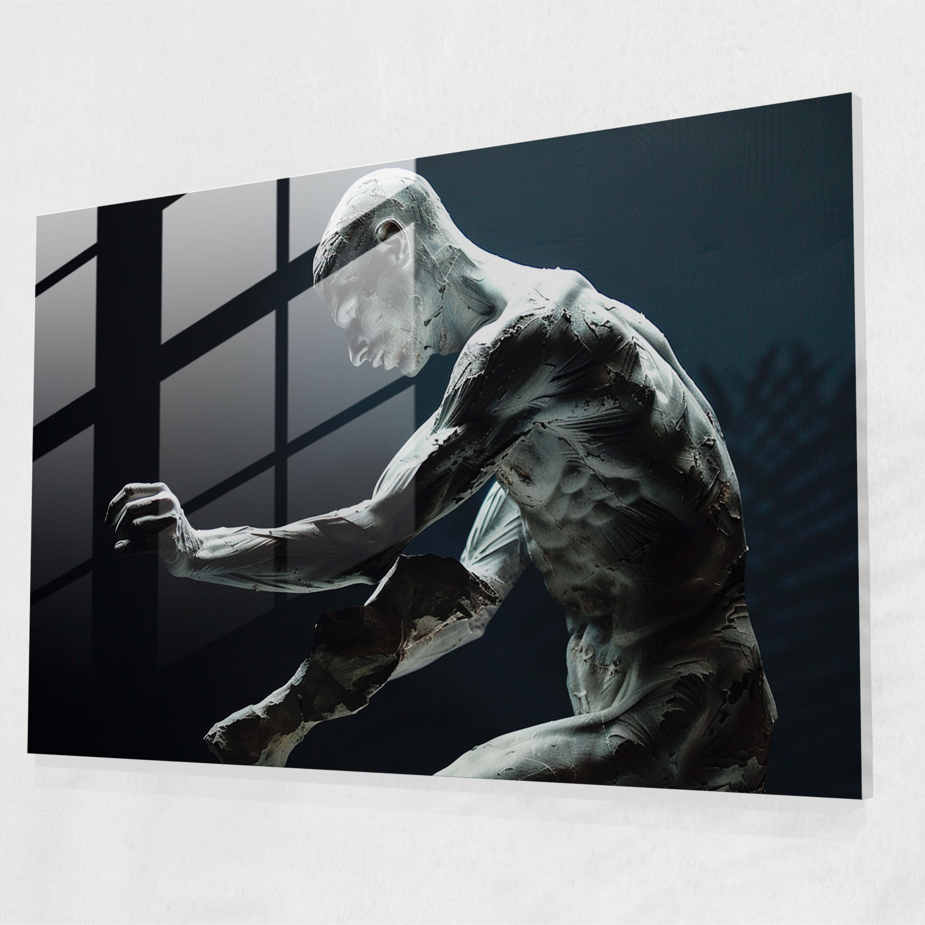 Michelangelo Modern Art - Michelangelo, Home Decoration, Glass Art, Modern Art