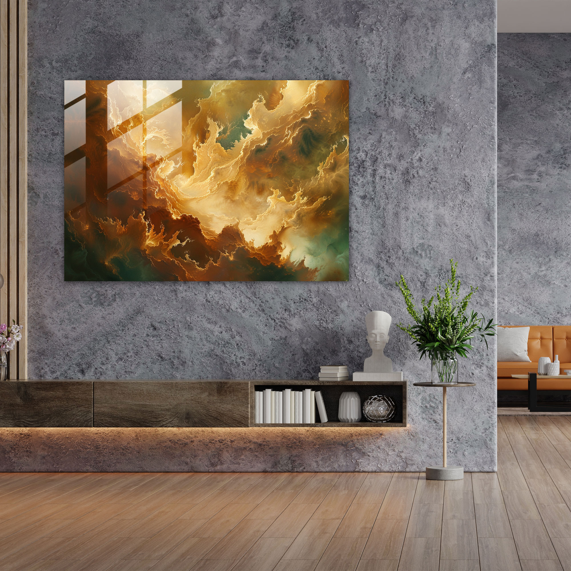 Michelangelo Glass Art - Michelangelo, Wall Decoration, Glass Print, Michelangelo