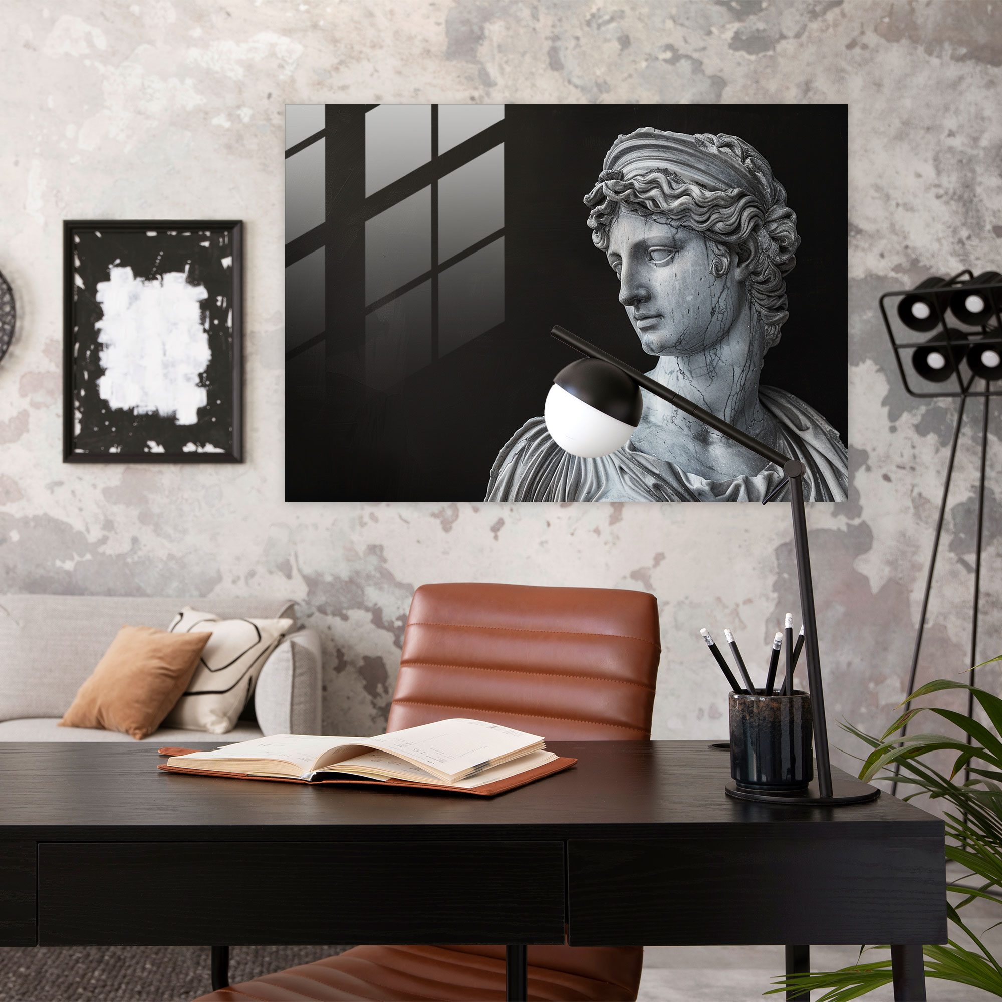 Michelangelo Glass Print - Venus De Milo - Michelangelo, Classic Art, Home Decoration, Glass Print