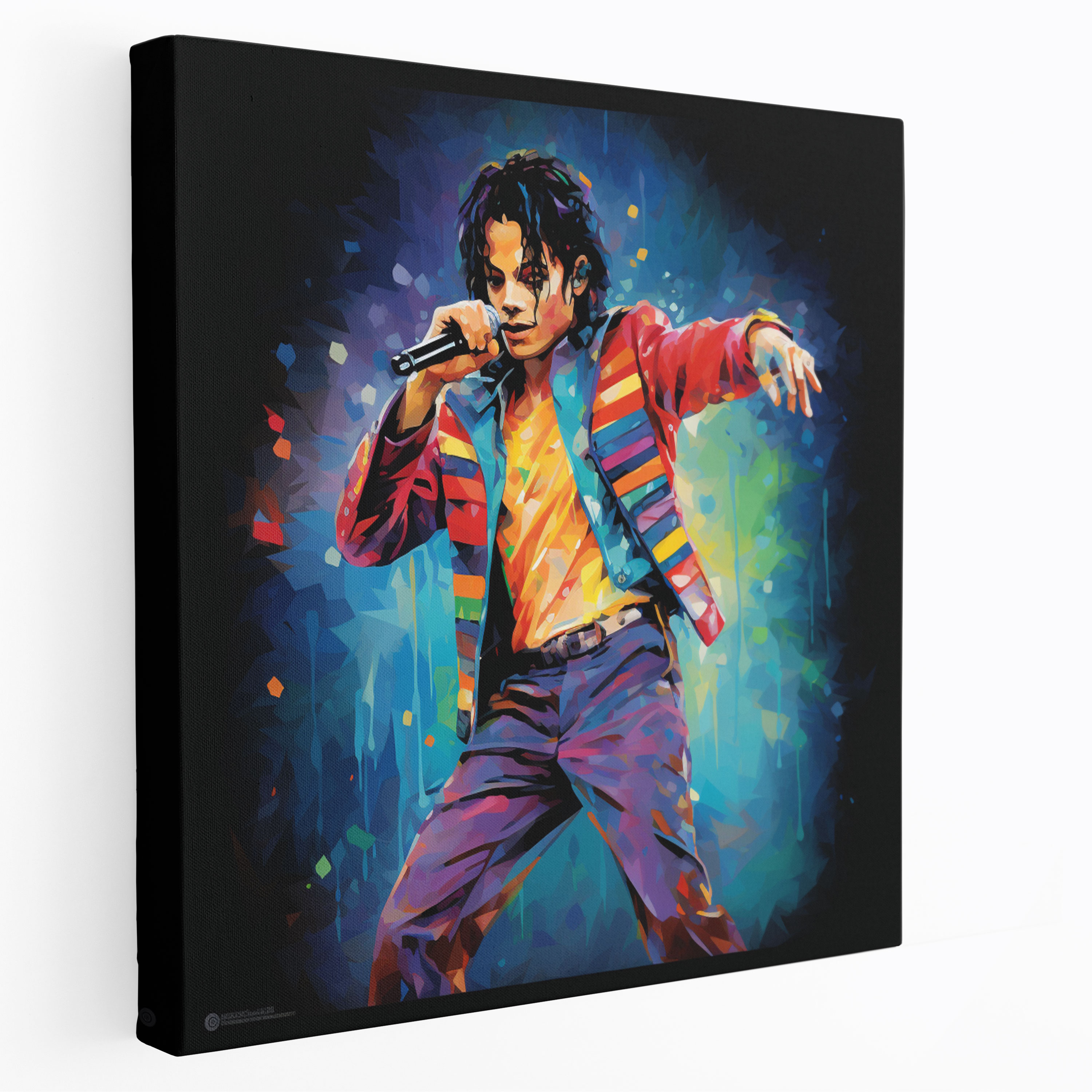Michael Jackson Pop Art Canvas Print - Micheal Jackson, Michael Jackson, Energetic, Canvas