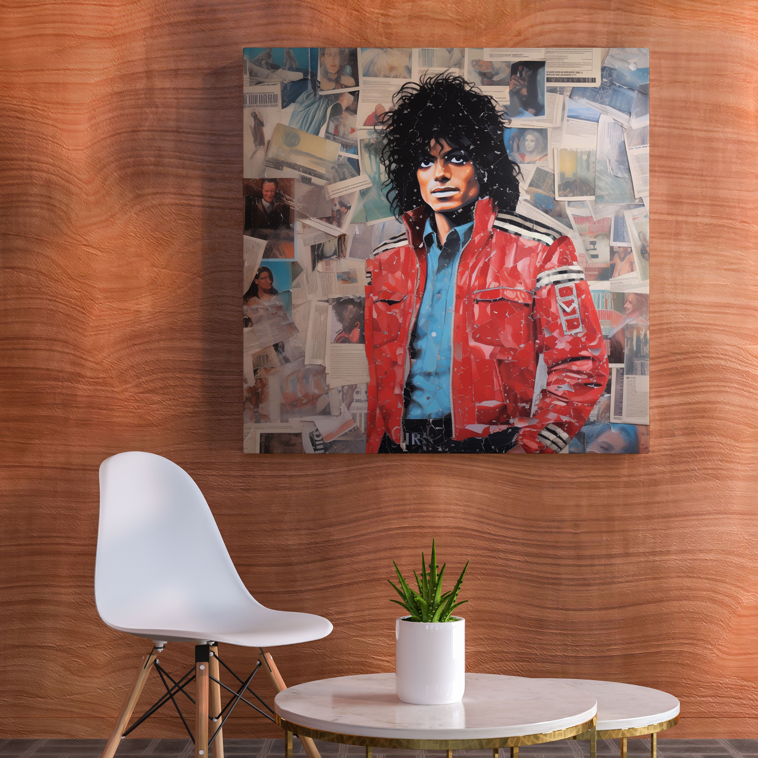 Michael Jackson Collage Wall Art - Micheal Jackson, Wall Decoration, Artistic, Visually Dynamic