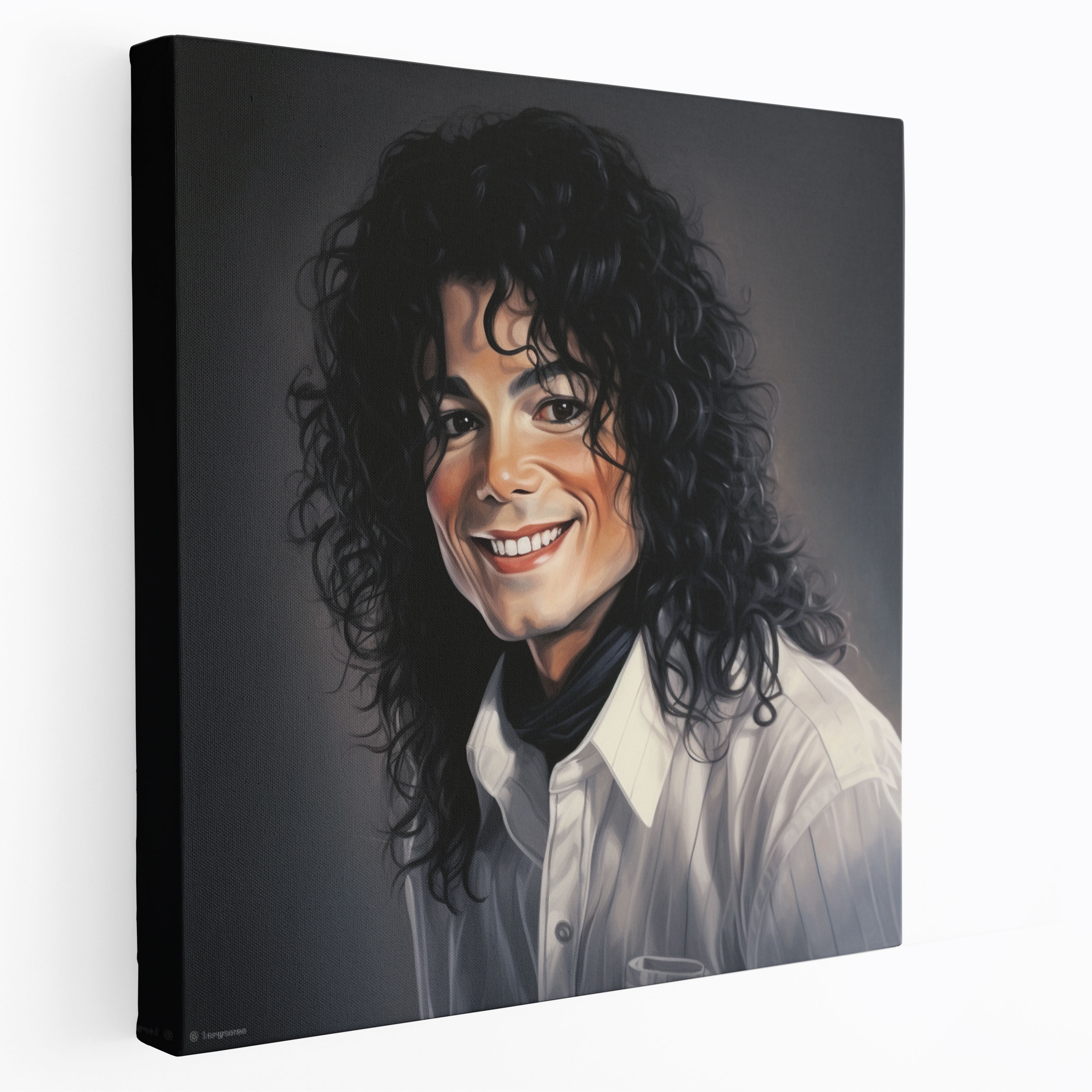 Michael Jackson Wall Art - Realistic Portrait - Micheal Jackson, Lifelike Details, Michael Jackson, Realistic Portrait