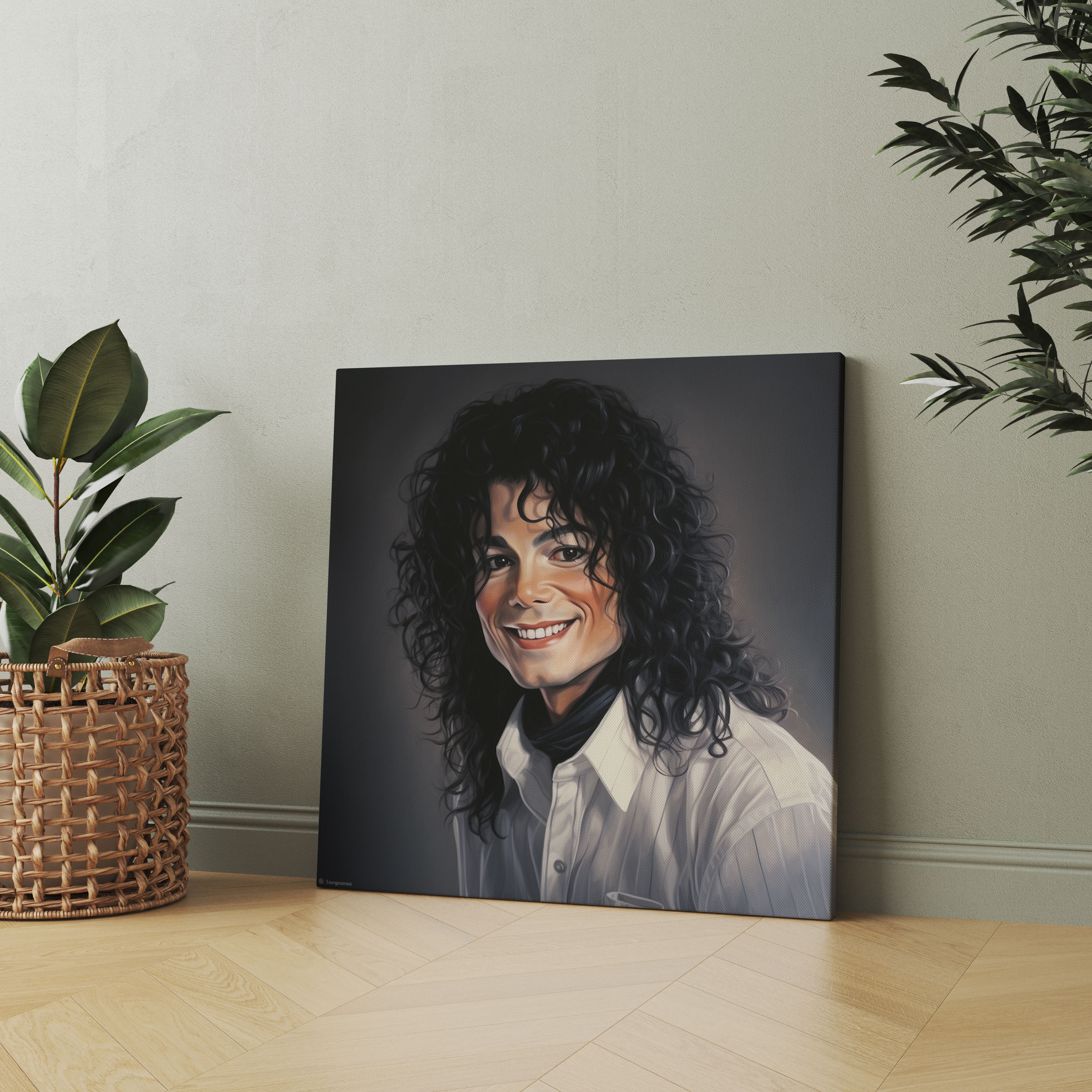 Michael Jackson Wall Art - Realistic Portrait - Micheal Jackson, Lifelike Details, Michael Jackson, Realistic Portrait