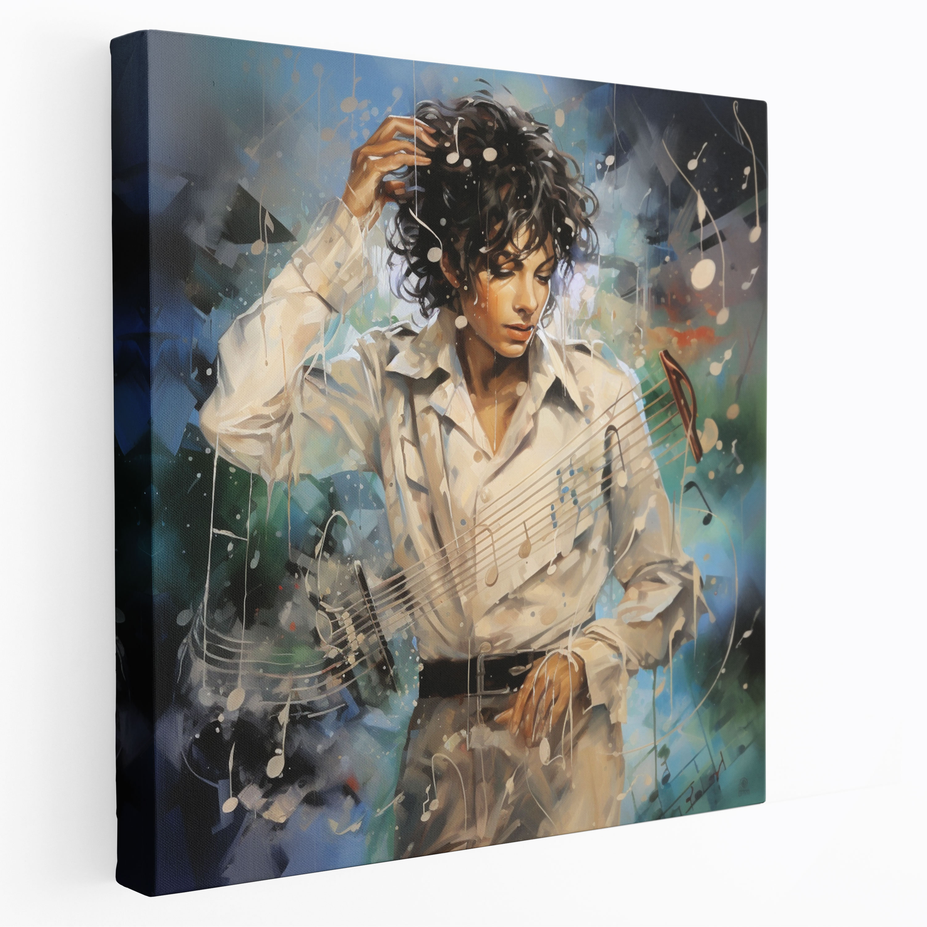 Micheal Jackson Wall Art - Melodic Surrealism - Micheal Jackson, Mesmerizing Design, Magical, Home Decoration