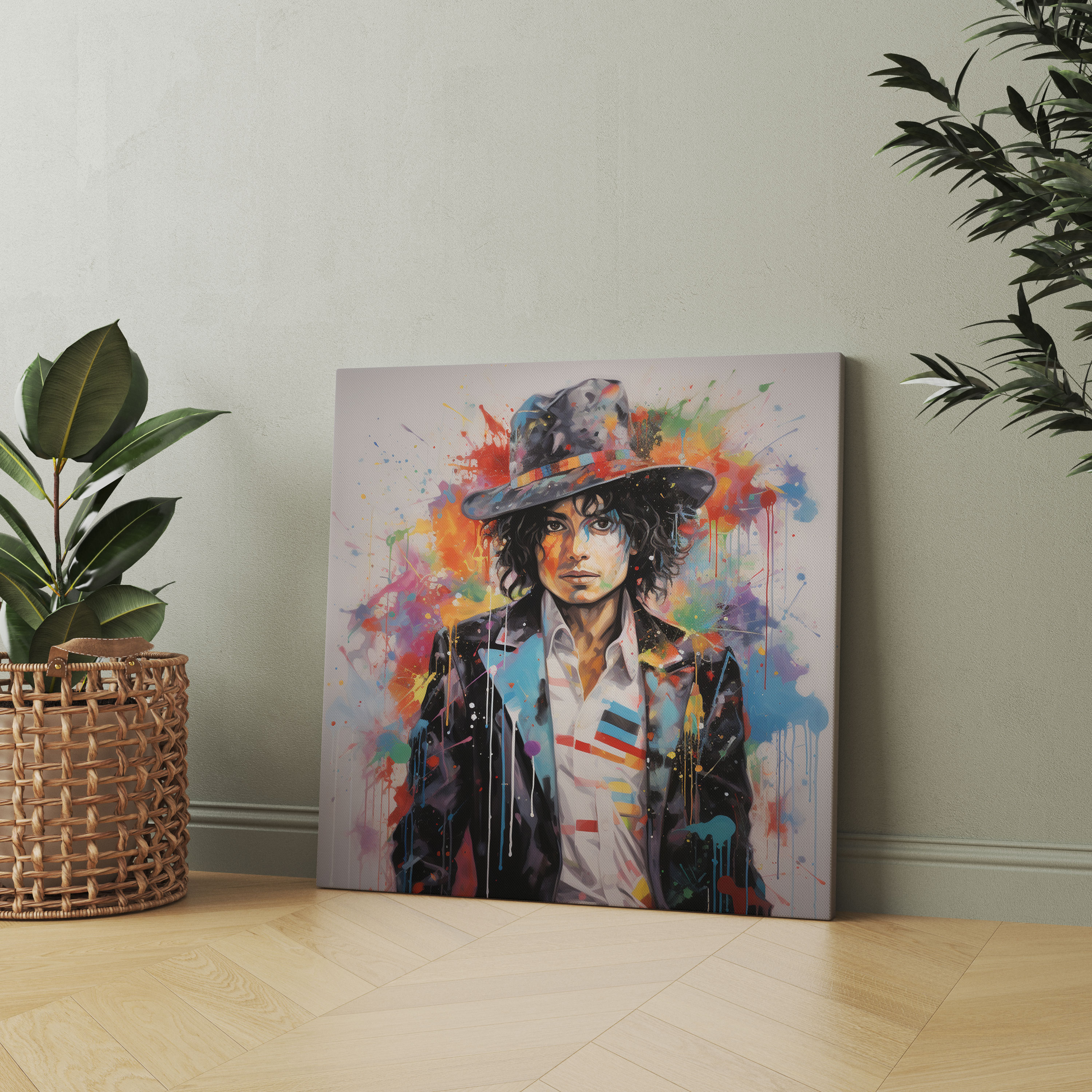 Micheal Jackson Canvas Print - Contemporary Evolution - Micheal Jackson, Home Decoration, Modern Aesthetic, Lasting Impact